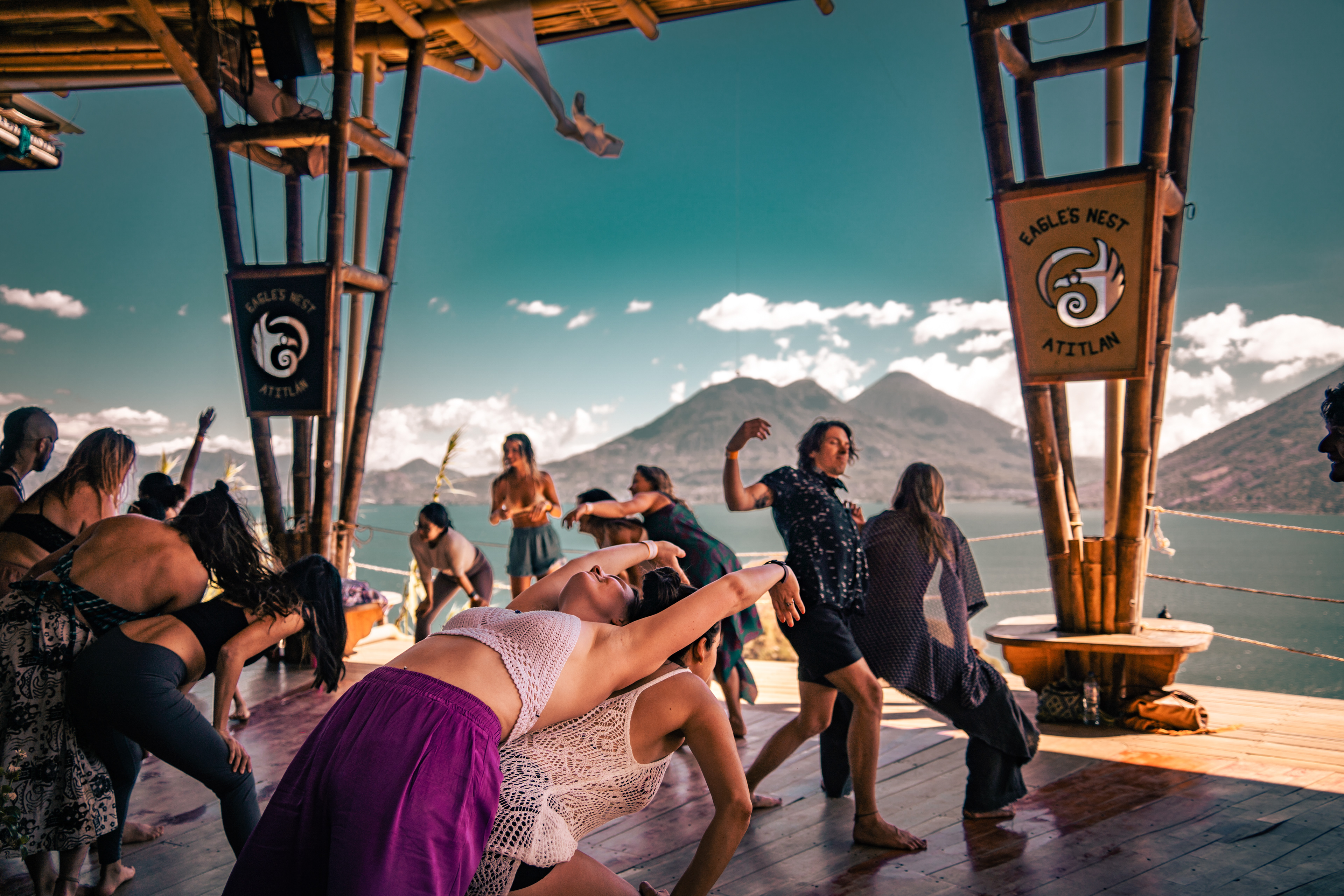 Movment Medicine with Yemnajo & Cacao Ceremony, Eagle's Nest, Lake Atitlan, Guatemala