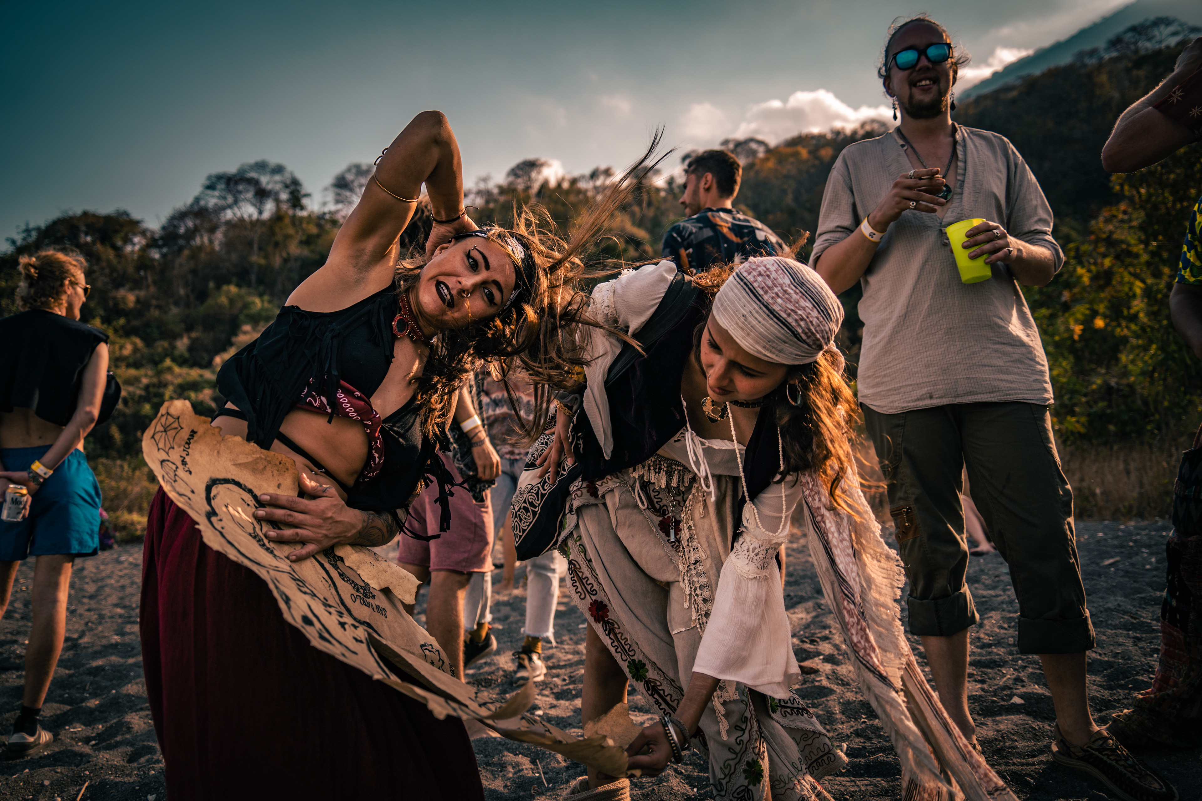 Boat Party, Eagle's Nest, Lake Atitlan, Guatemala