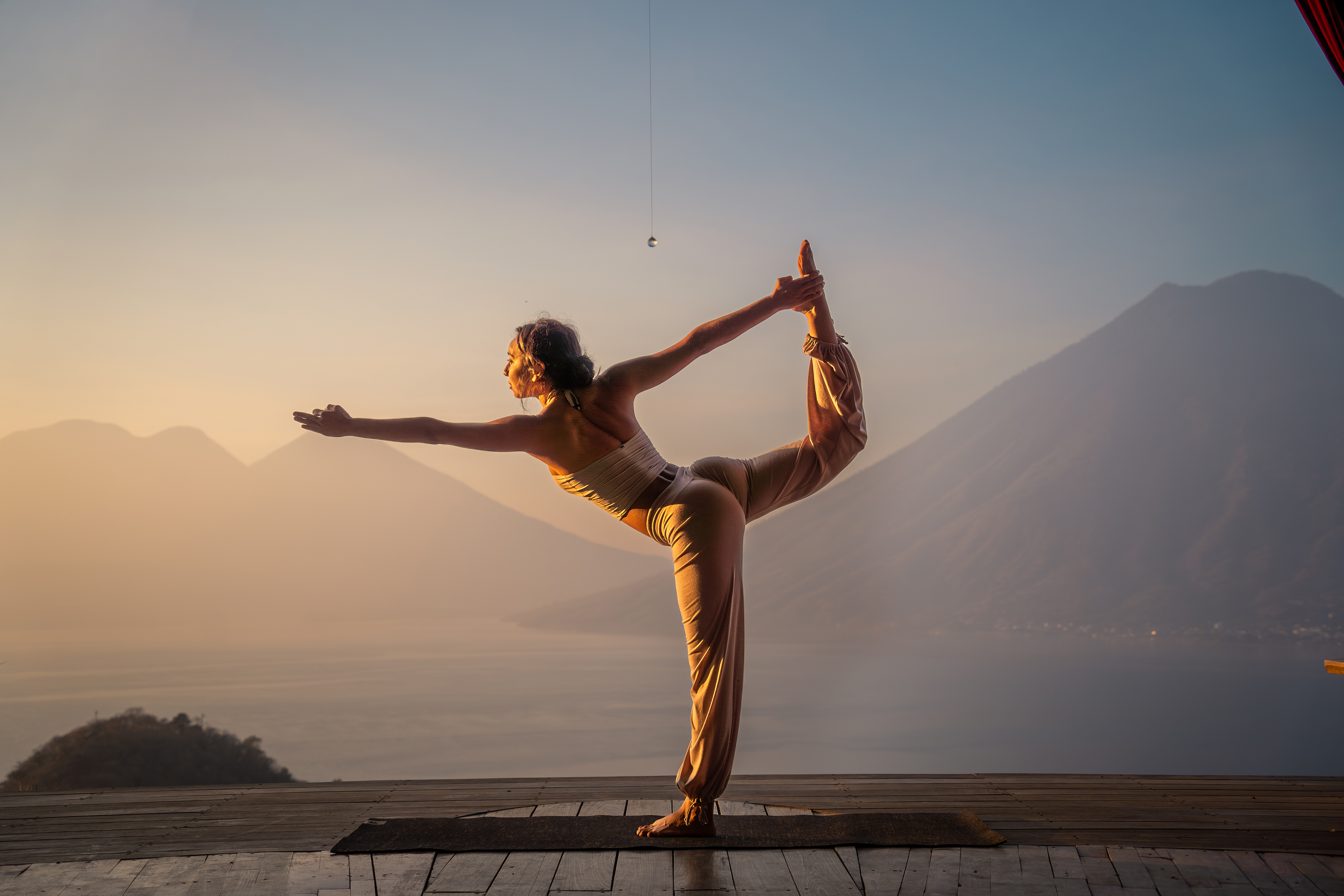 Yoga Photo shot with Ale, Eagles Nest, Guatemala