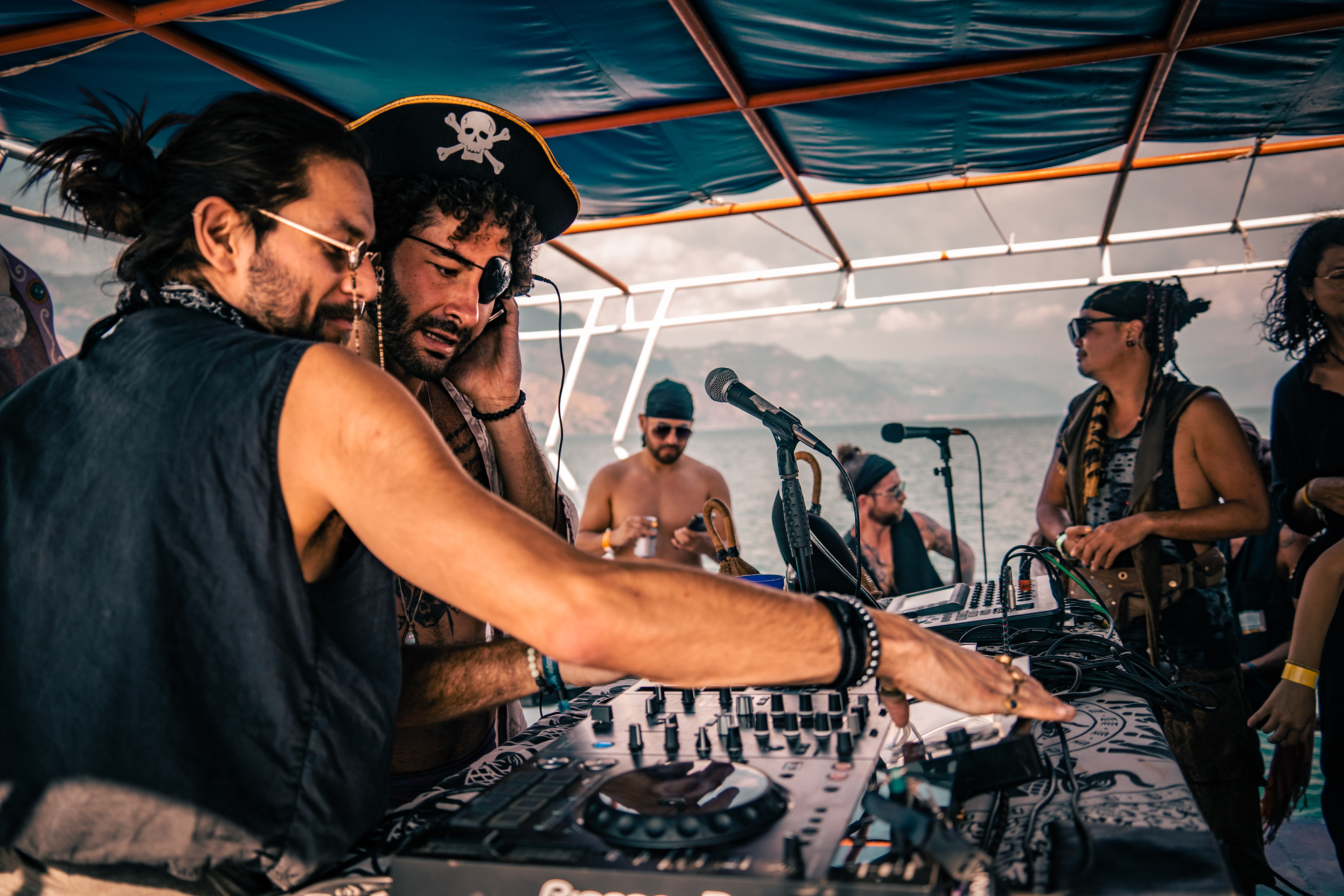 Boat Party, Eagle's Nest, Lake Atitlan, Guatemala