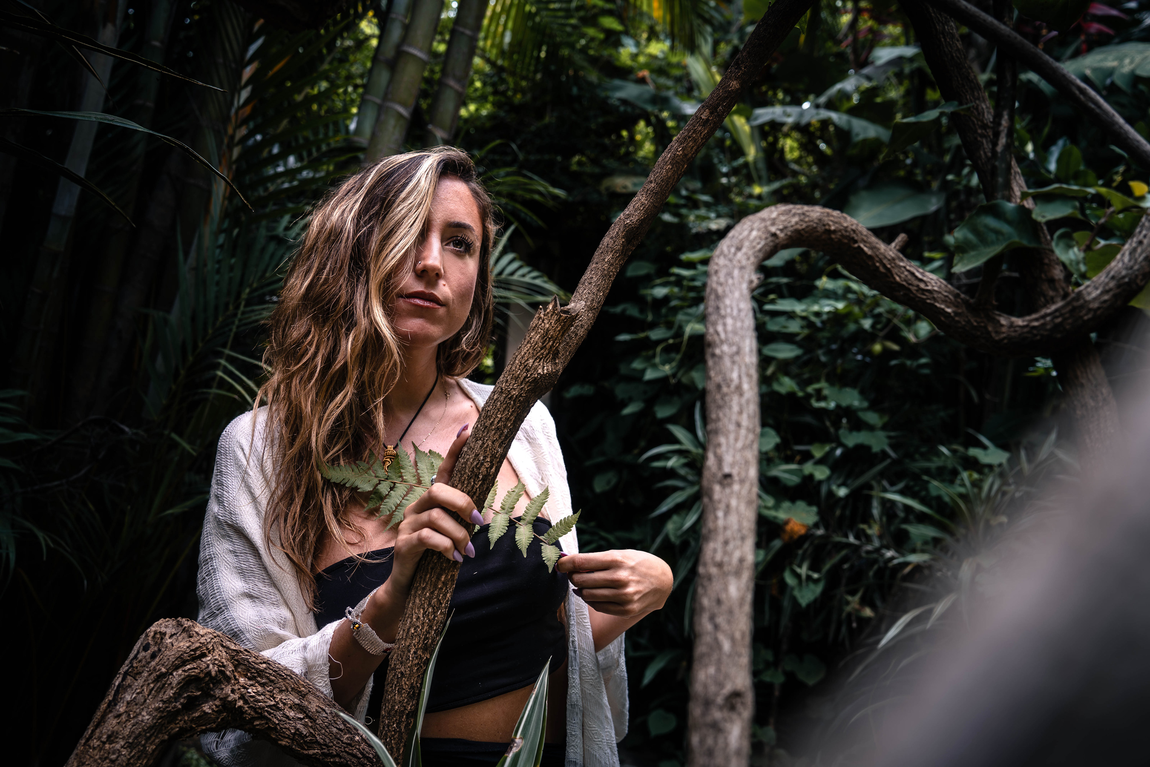 Jungle Photoshoot with Angela