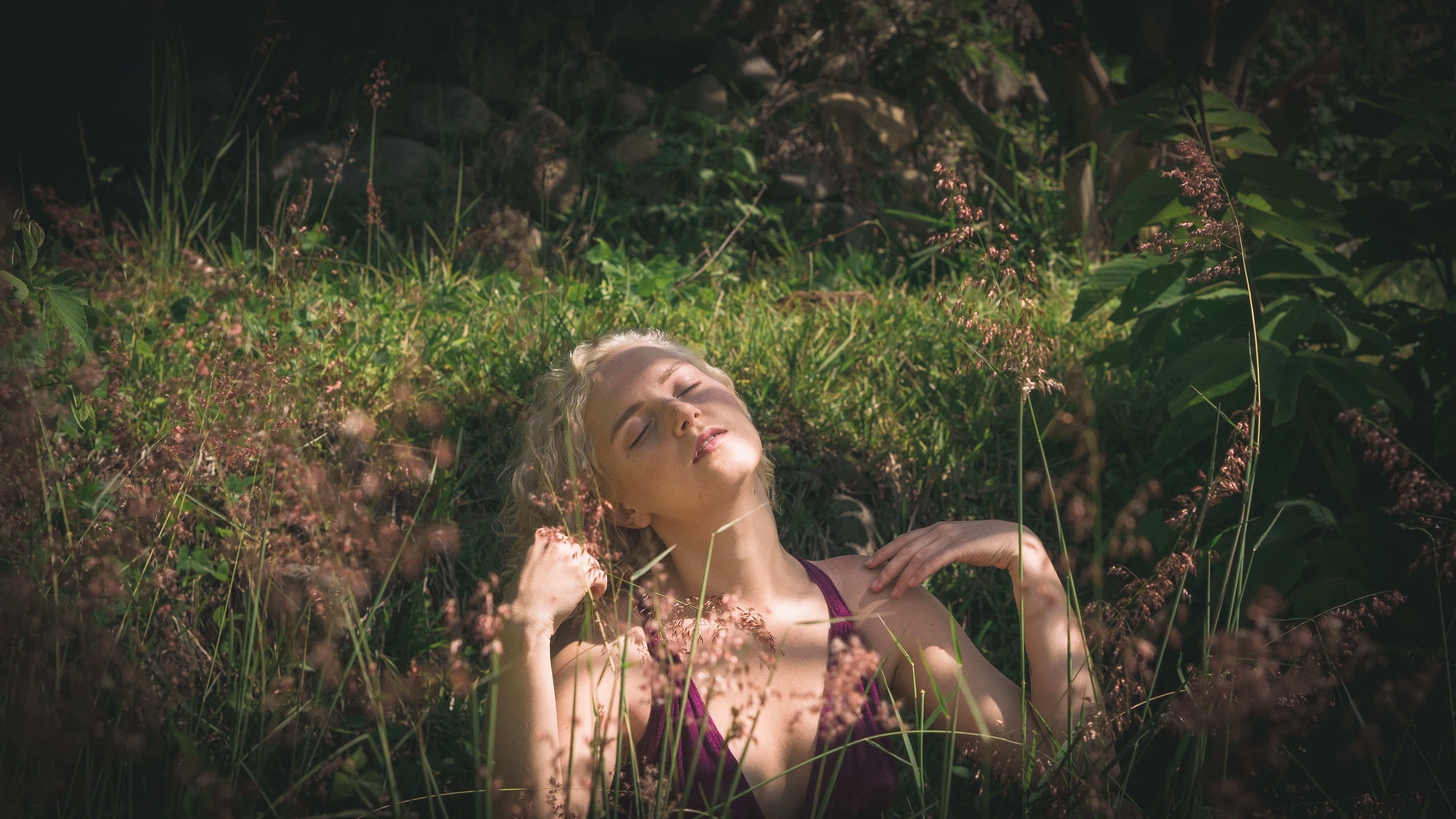 Jungle Photoshoot with Polina
