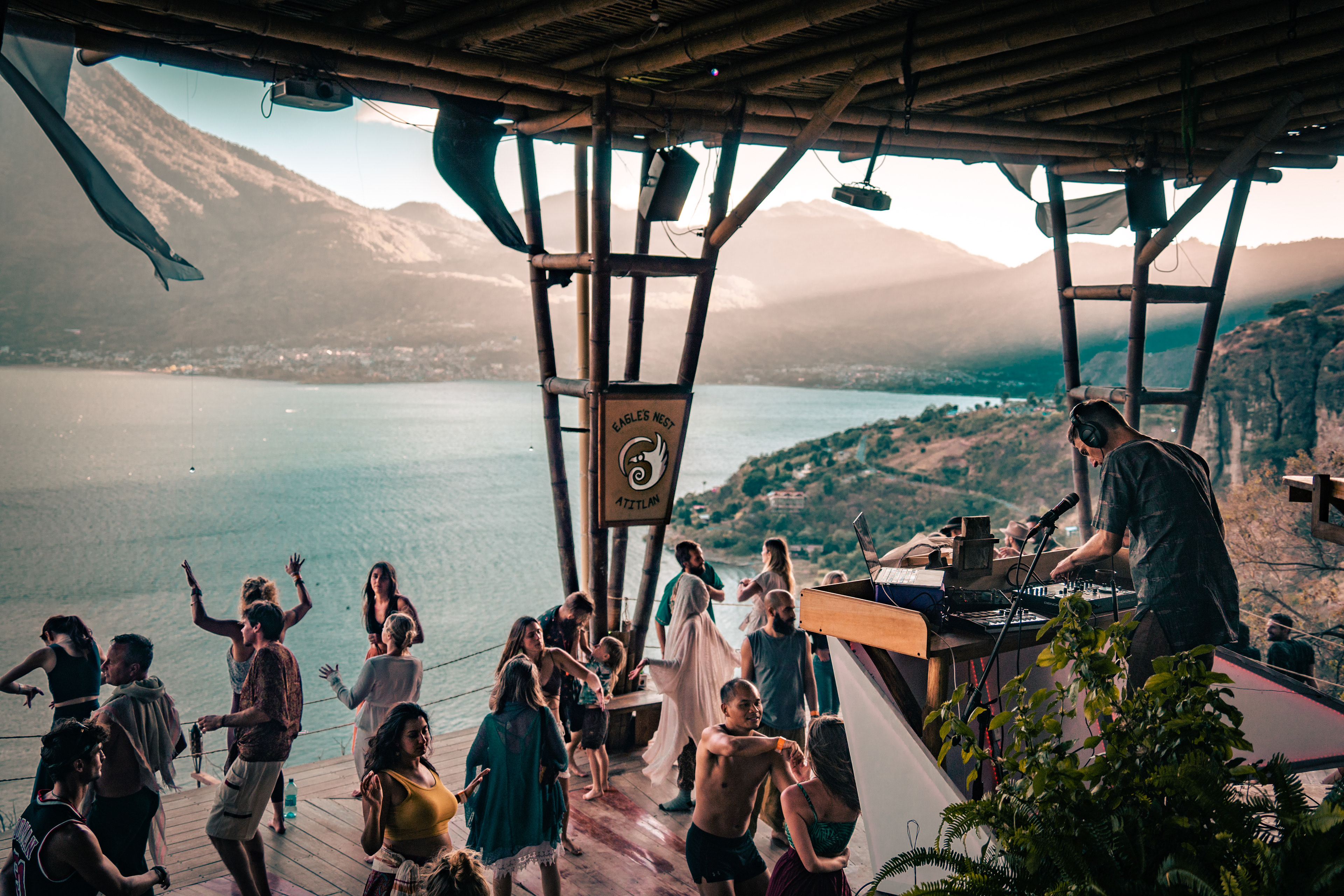 Movment Medicine with Yemnajo & Cacao Ceremony, Eagle's Nest, Lake Atitlan, Guatemala