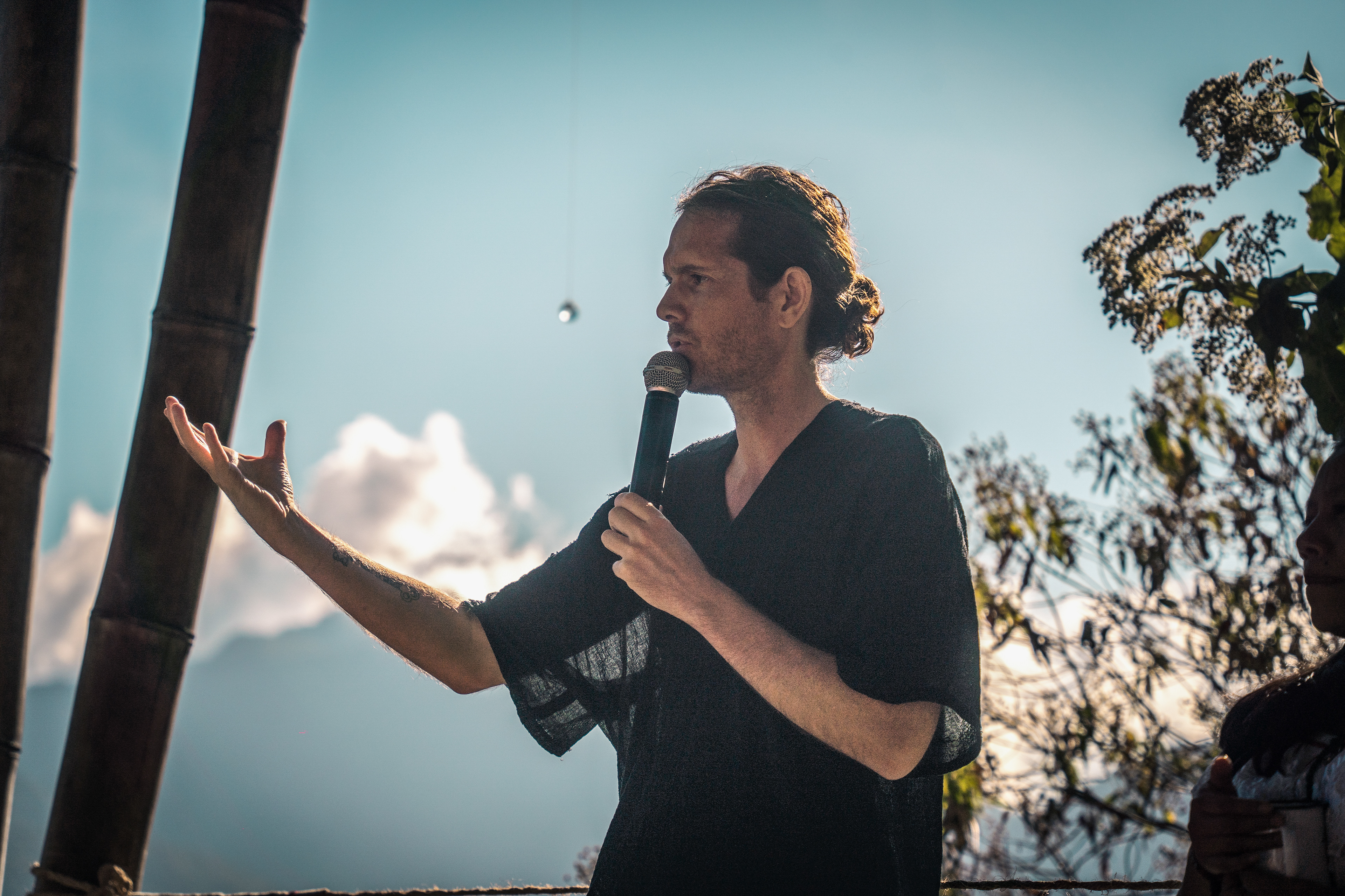 Mose Cacao Ceremony, Eagle's Nest, Lake Atitlan, Guatemala