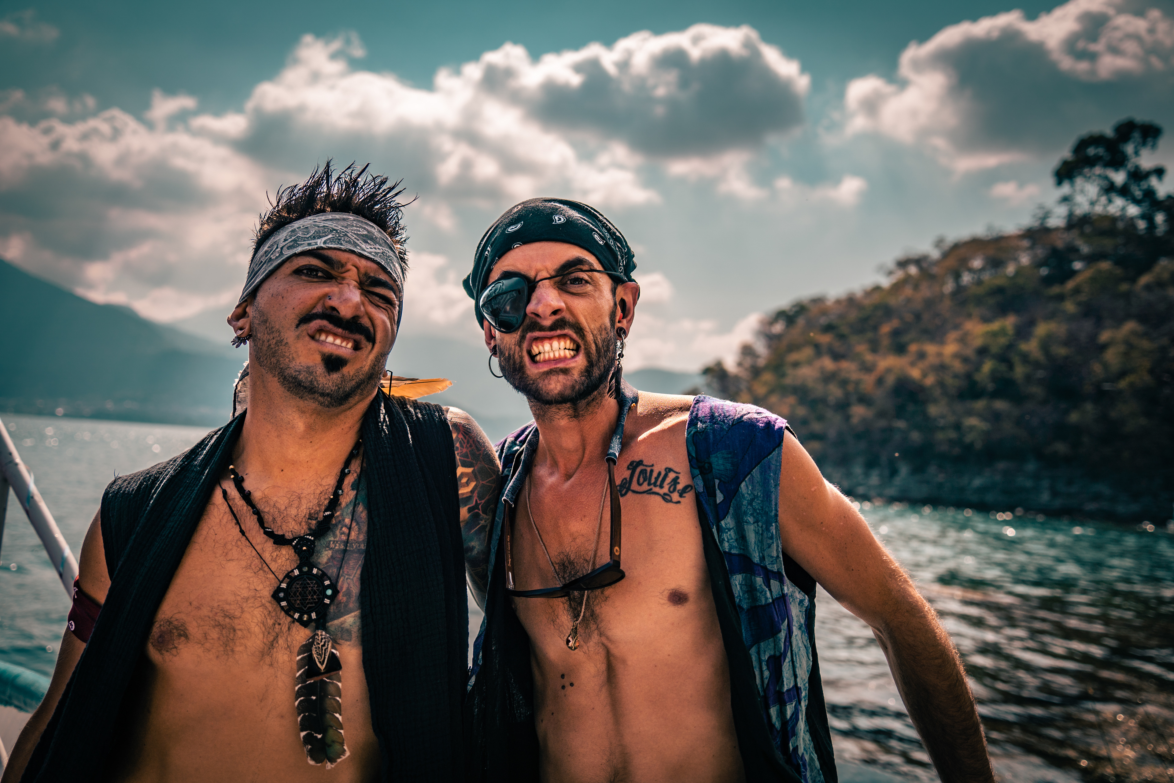 Boat Party, Eagle's Nest, Lake Atitlan, Guatemala