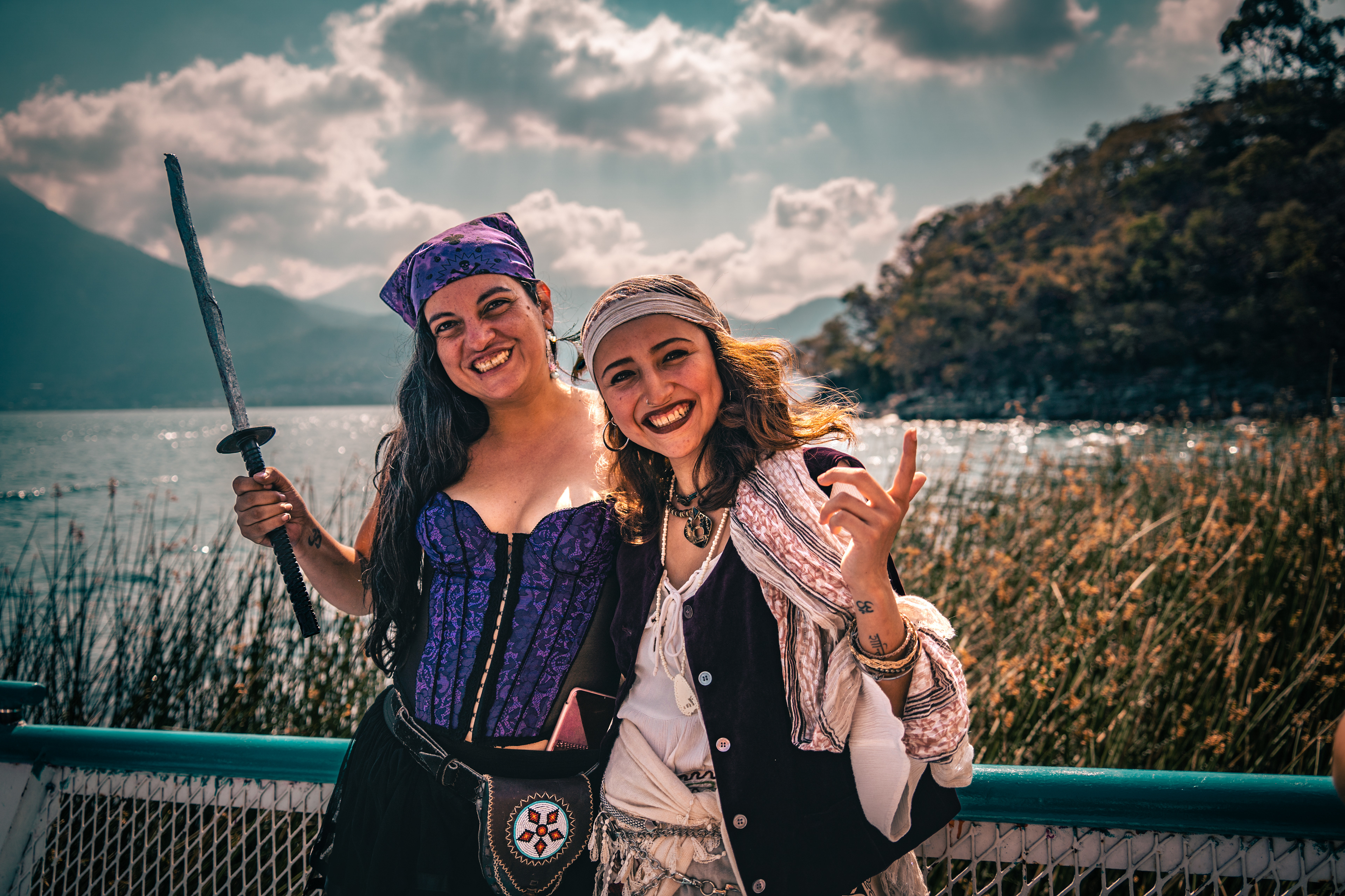Boat Party, Eagle's Nest, Lake Atitlan, Guatemala