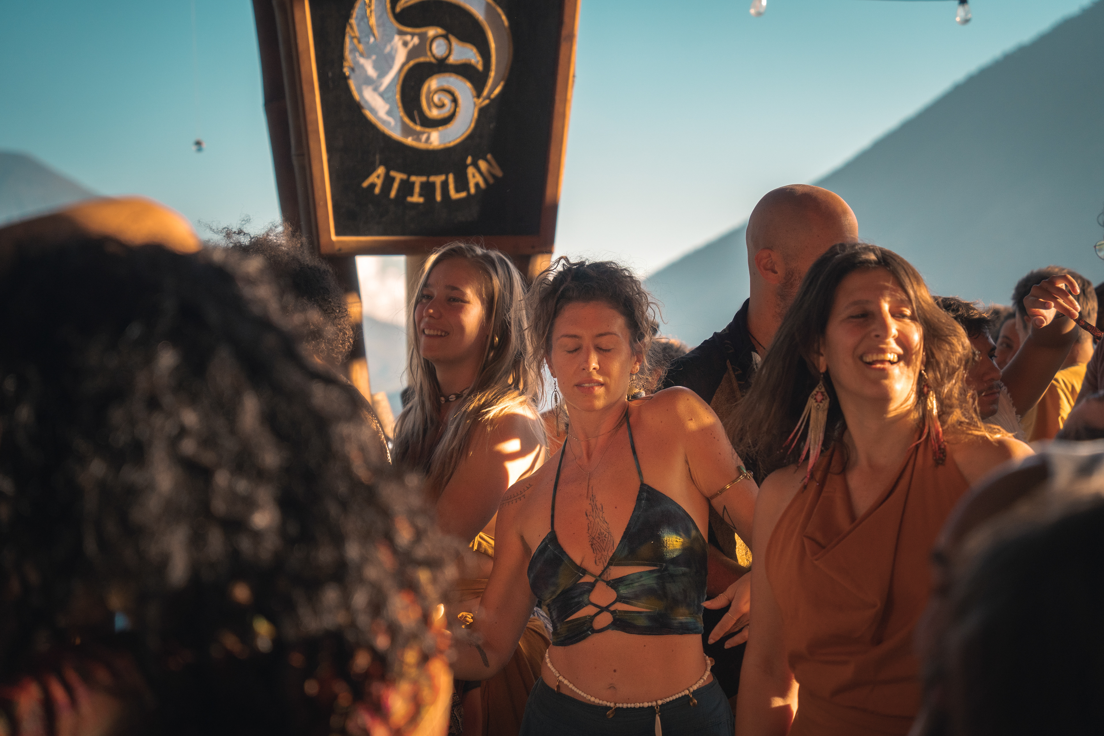 Mose Cacao Ceremony, Eagle's Nest, Lake Atitlan, Guatemala