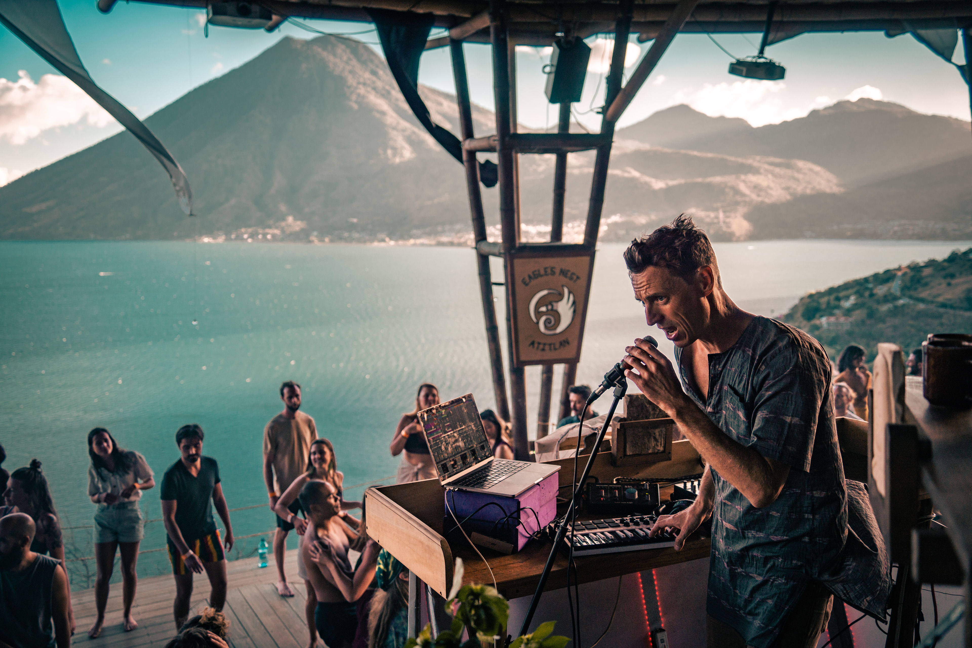 Movment Medicine with Yemnajo & Cacao Ceremony, Eagle's Nest, Lake Atitlan, Guatemala