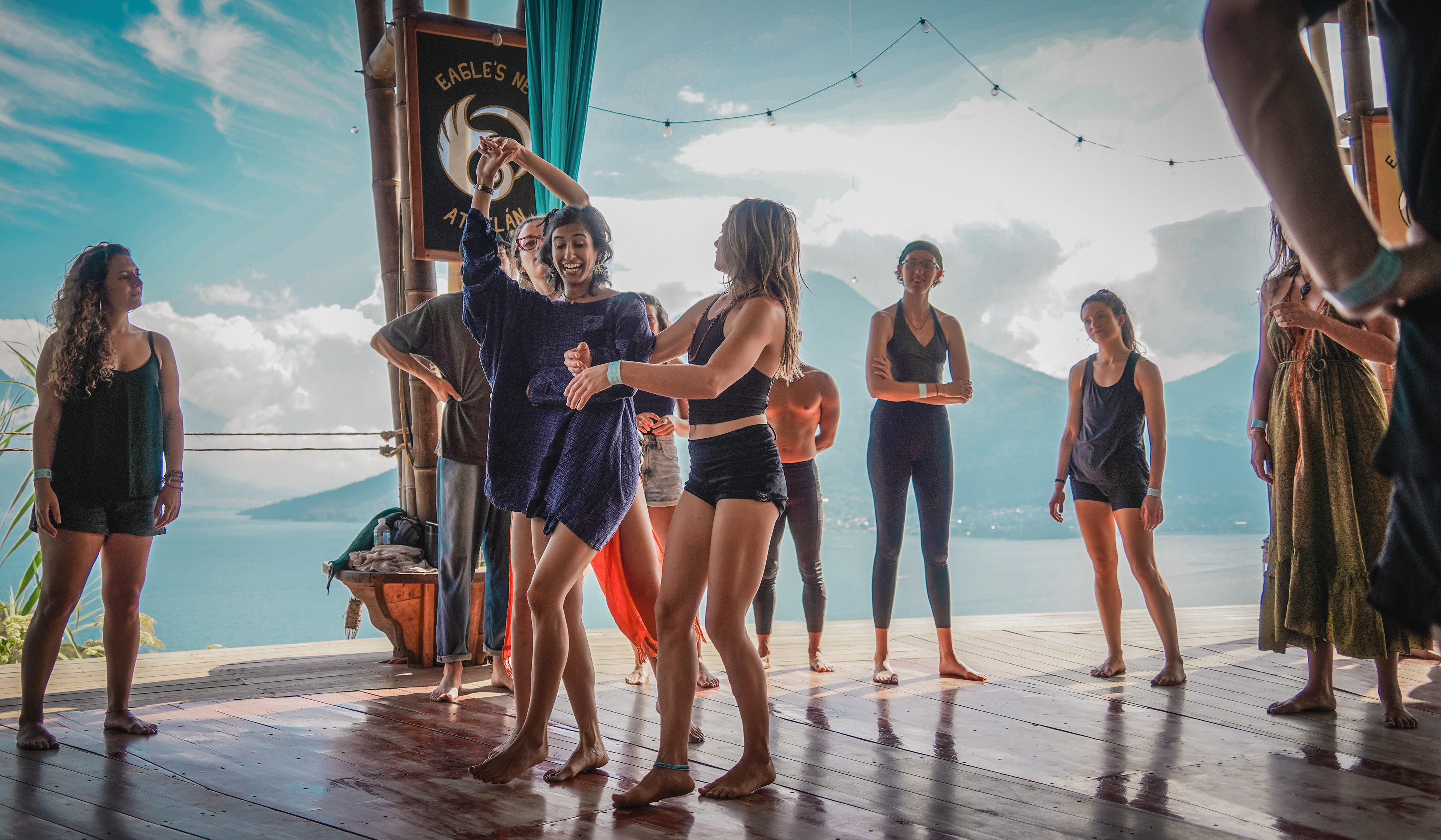 Movment Medicine with Oveous, Eagle's Nest, Lake Atitlan, Guatemala