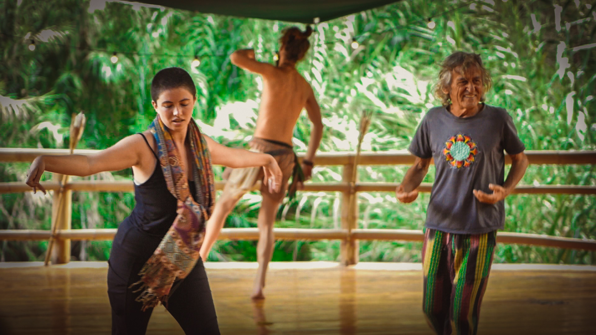 Ecstatic dance Gaia Dance Temple, Tzununa, Guatemala