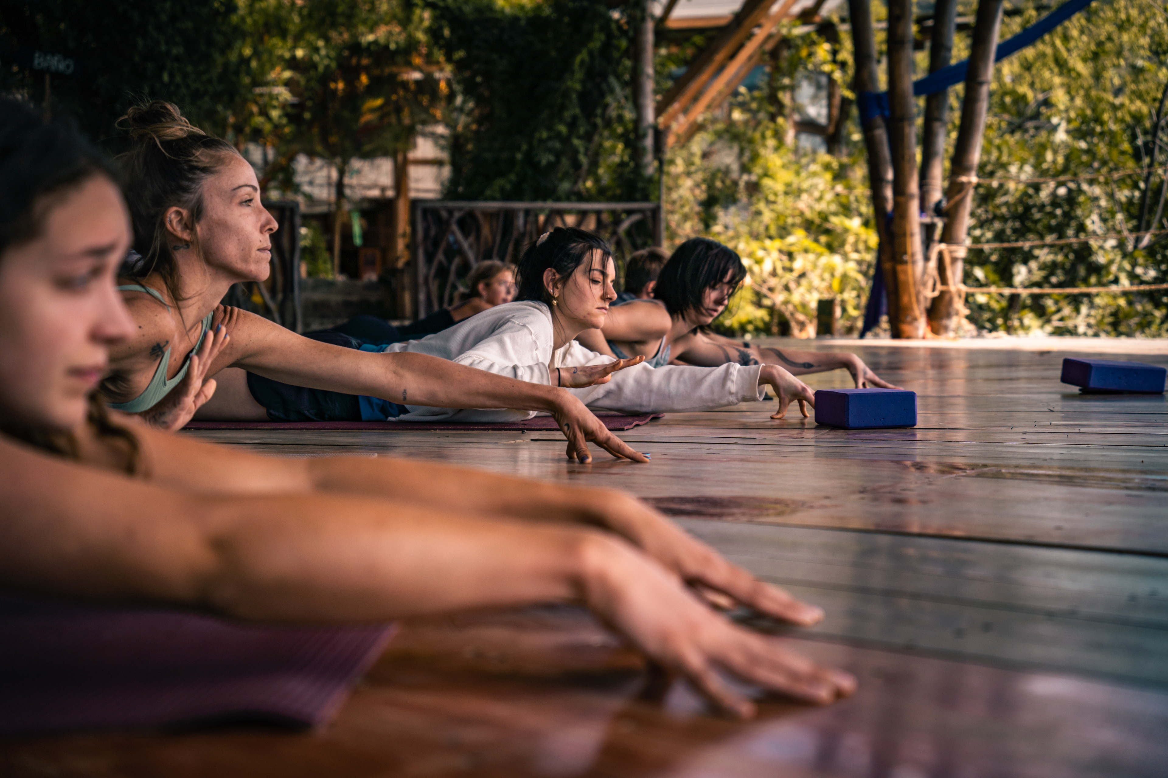 Yoga Photo shoot, Eagles Nest, Lake Atitlan, Guatemala