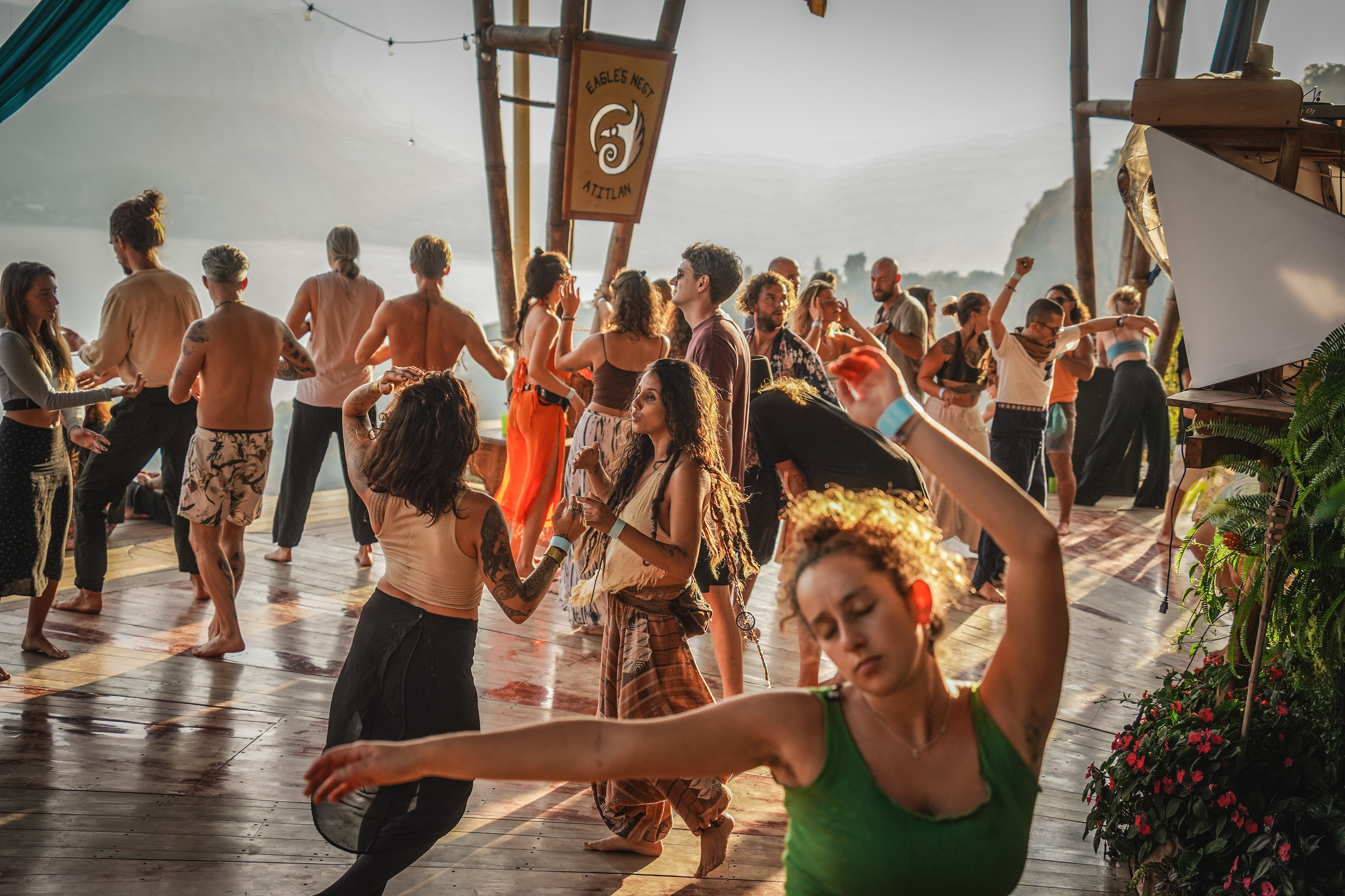 Movment Medicine with Oveous & Cacao Ceremony, Eagle's Nest, Lake Atitlan, Guatemala