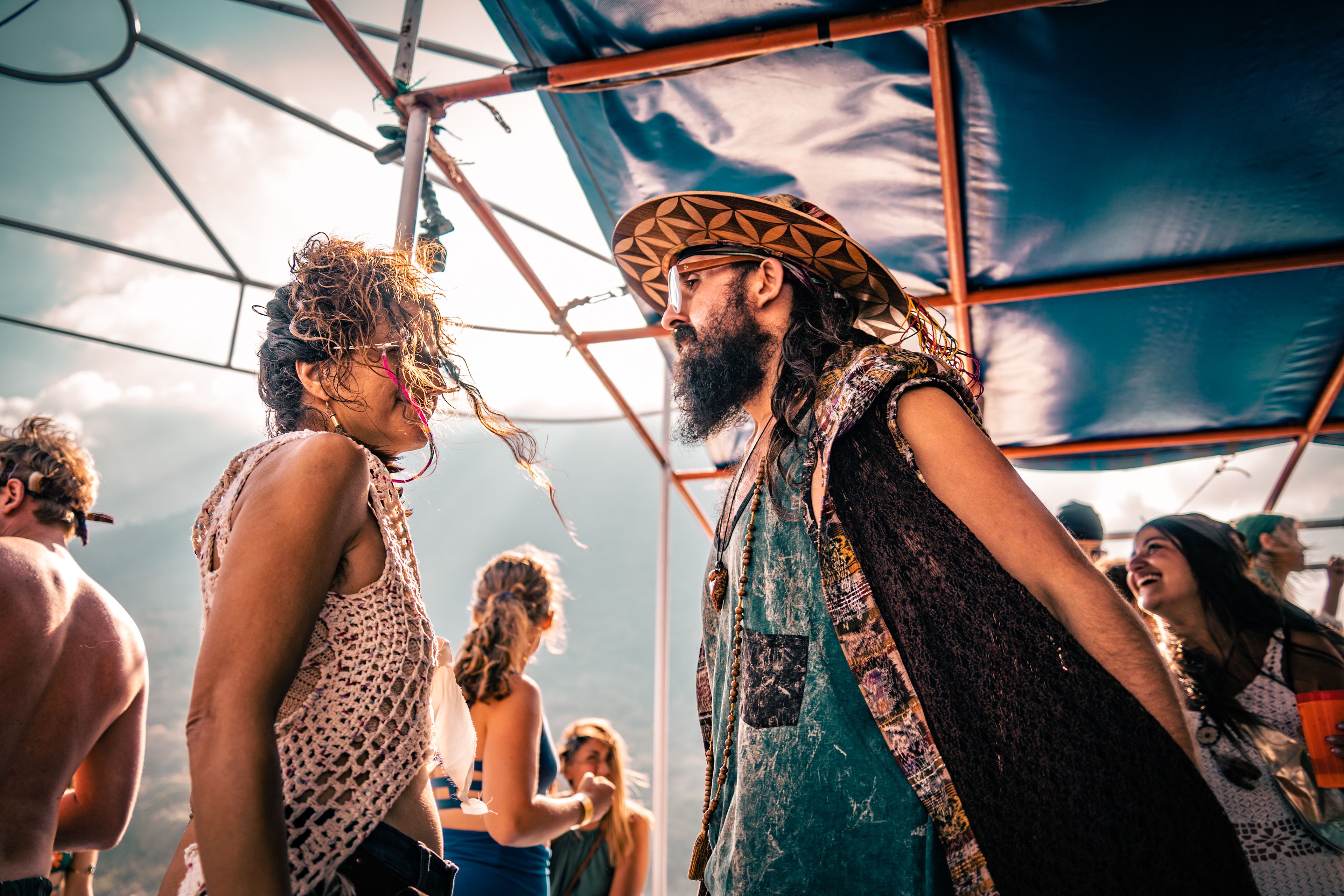 Boat Party, Eagle's Nest, Lake Atitlan, Guatemala