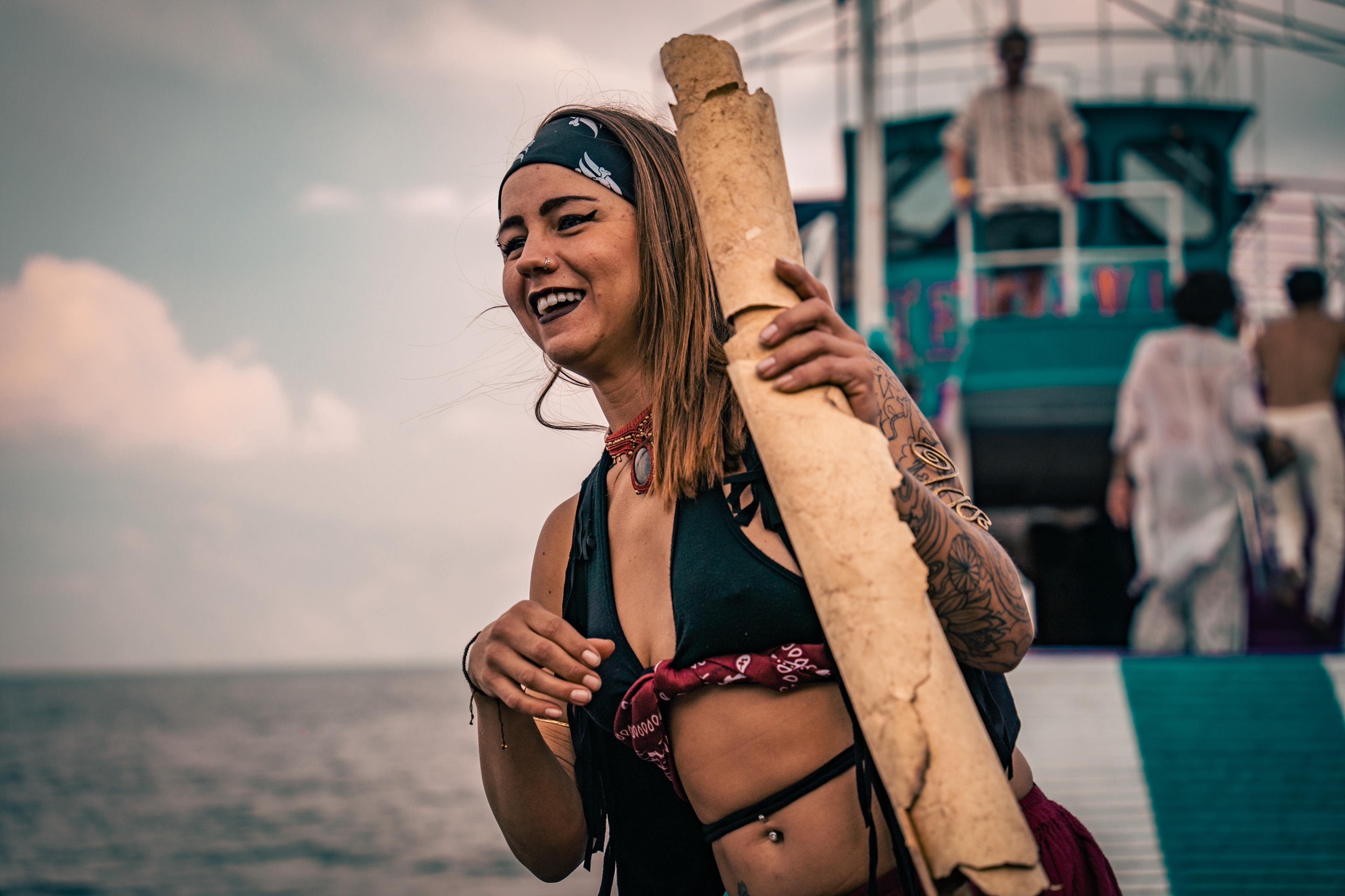 Boat Party, Eagle's Nest, Lake Atitlan, Guatemala