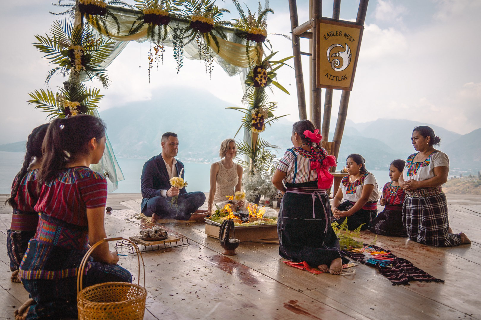 Mayan Wedding ceremony with Isabell & John