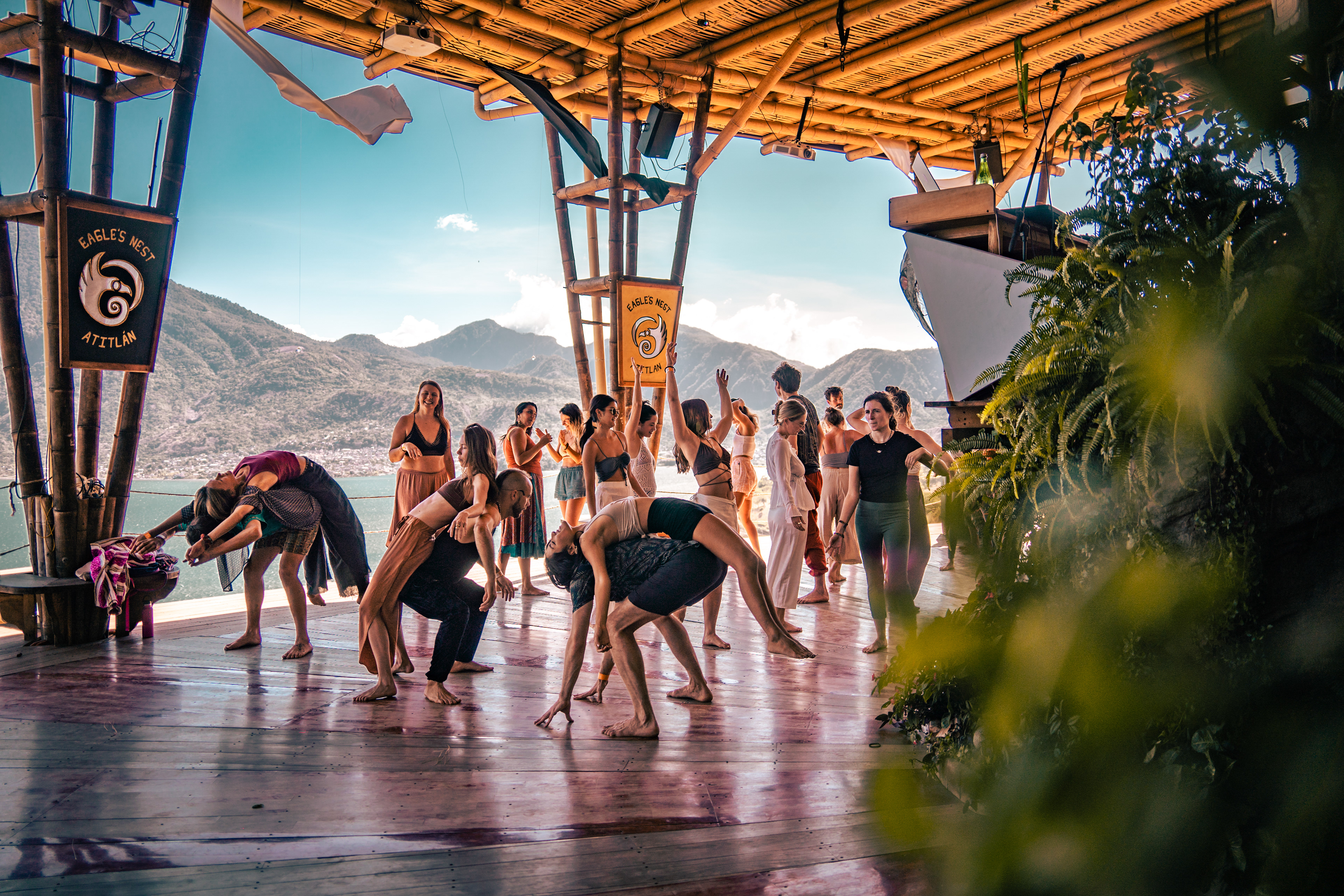 Movment Medicine with Yemnajo & Cacao Ceremony, Eagle's Nest, Lake Atitlan, Guatemala