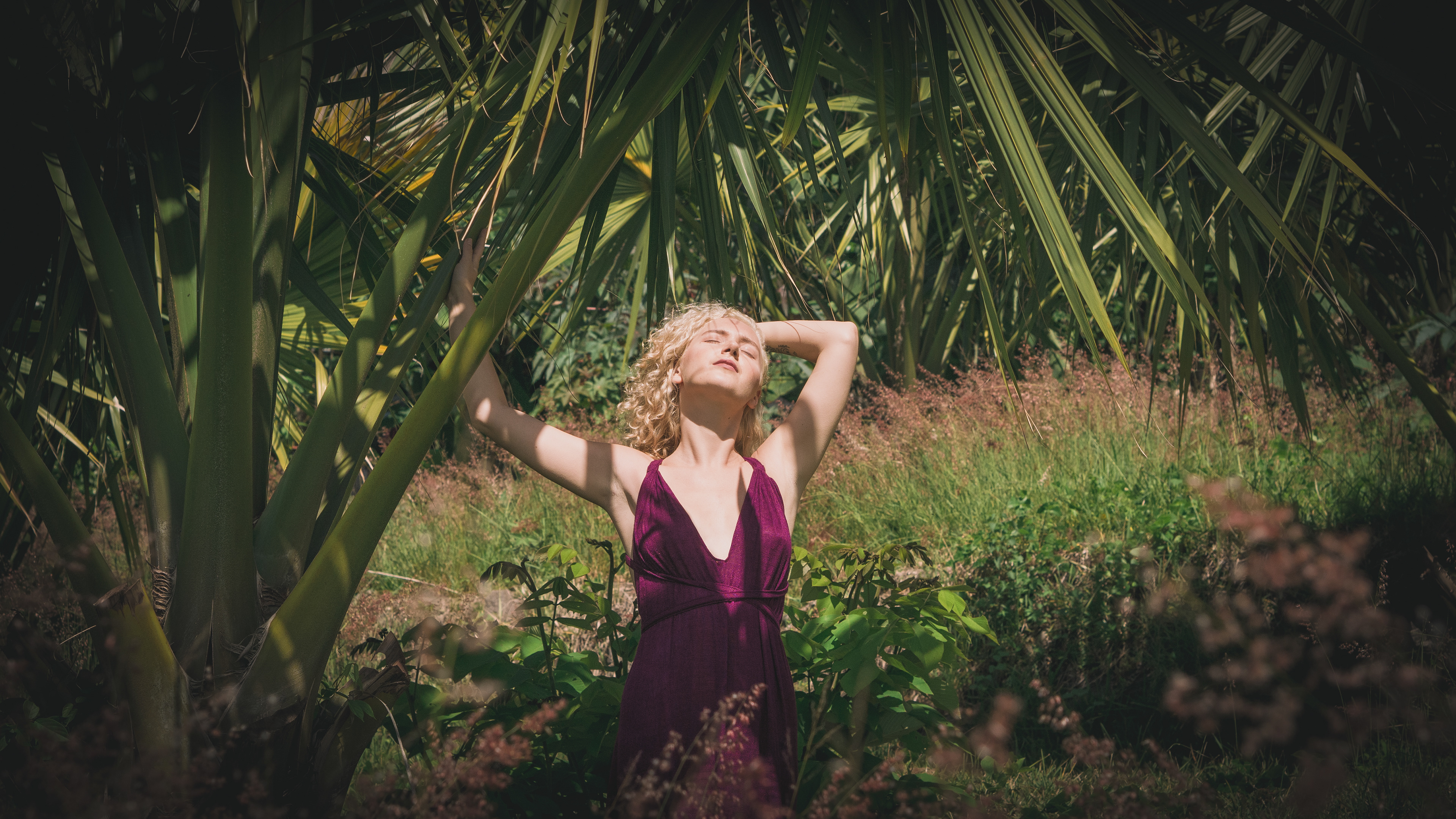Jungle Photoshoot with Polina