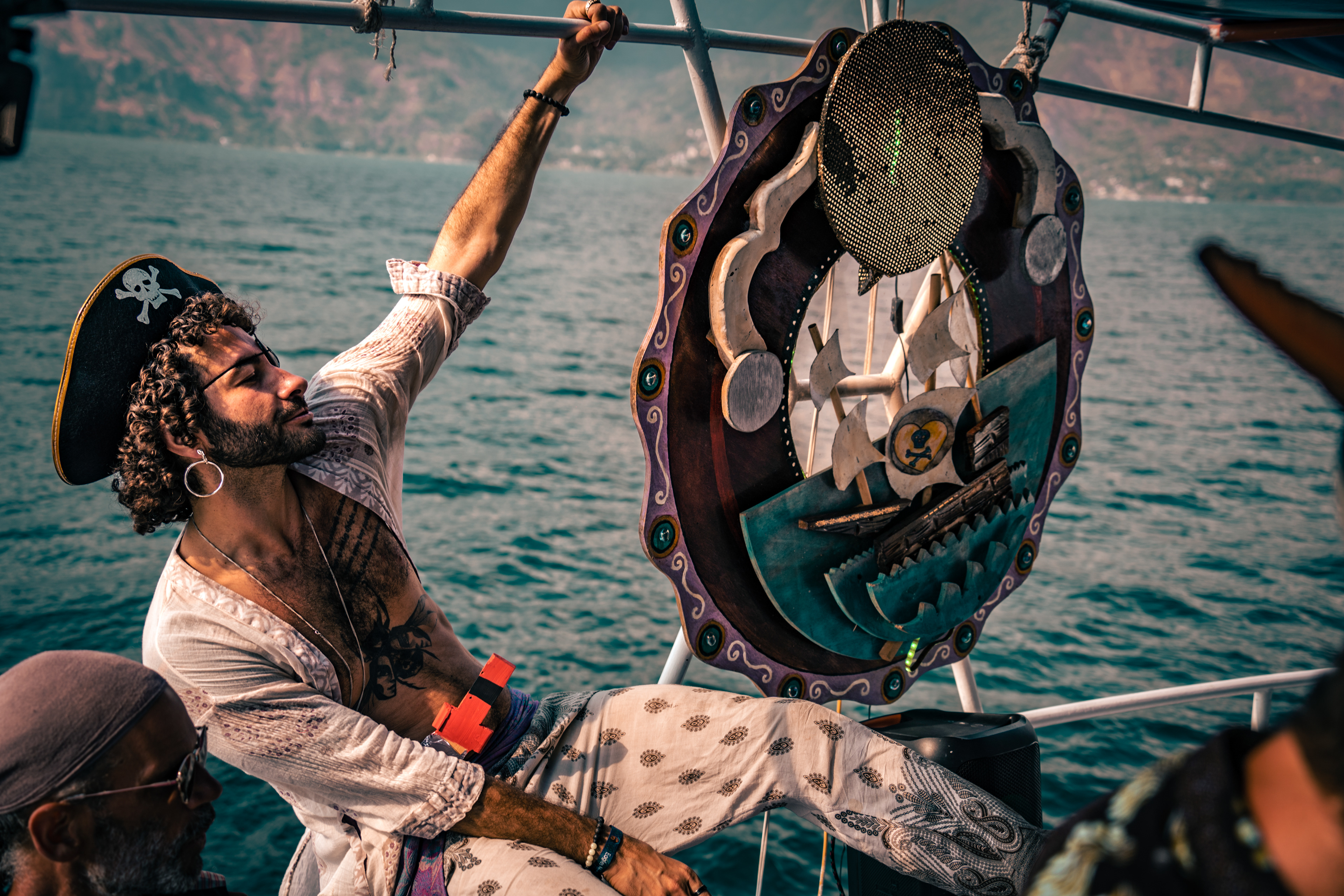 Boat Party, Eagle's Nest, Lake Atitlan, Guatemala