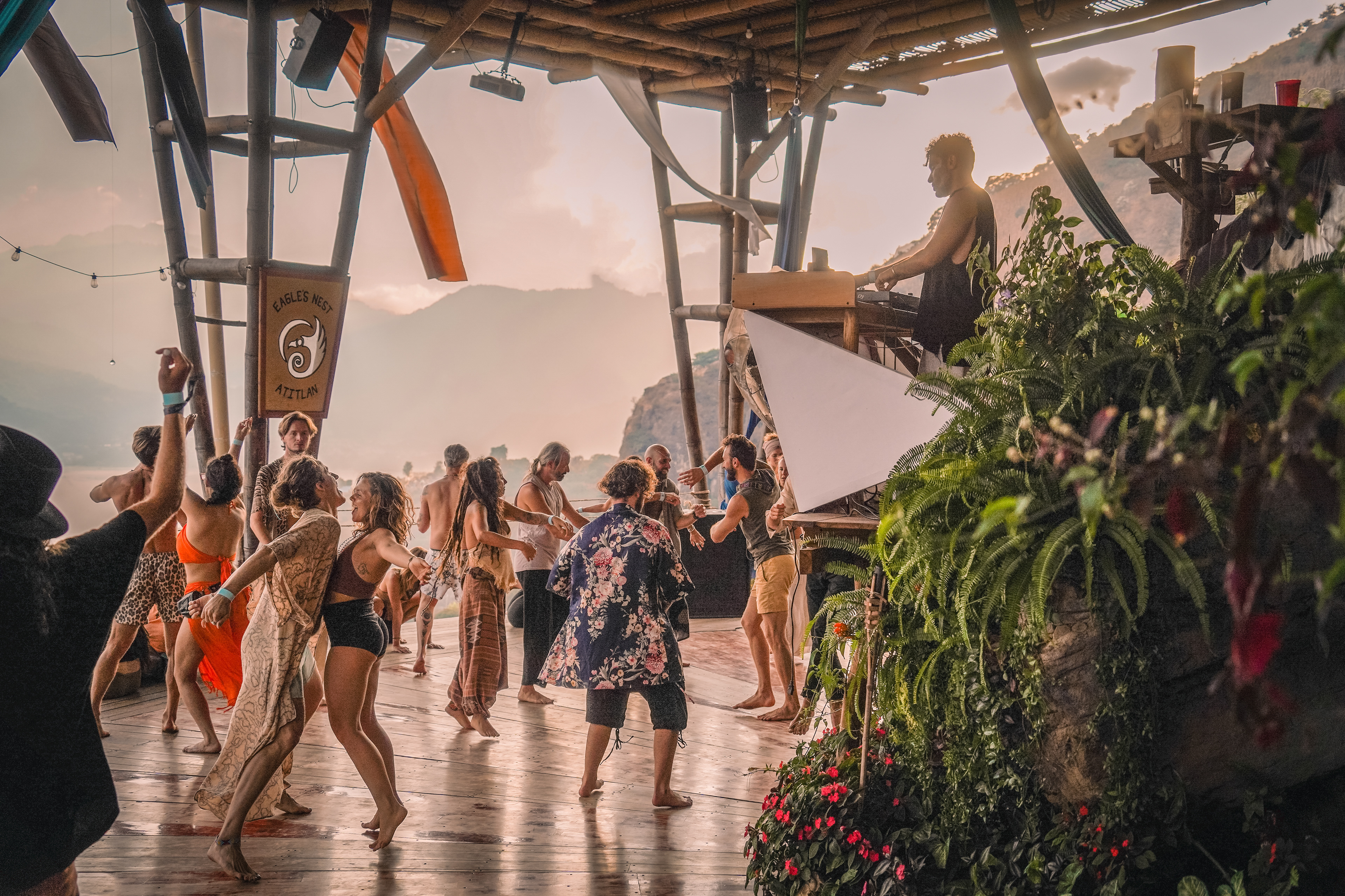 Movment Medicine with Oveous & Cacao Ceremony, Eagle's Nest, Lake Atitlan, Guatemala