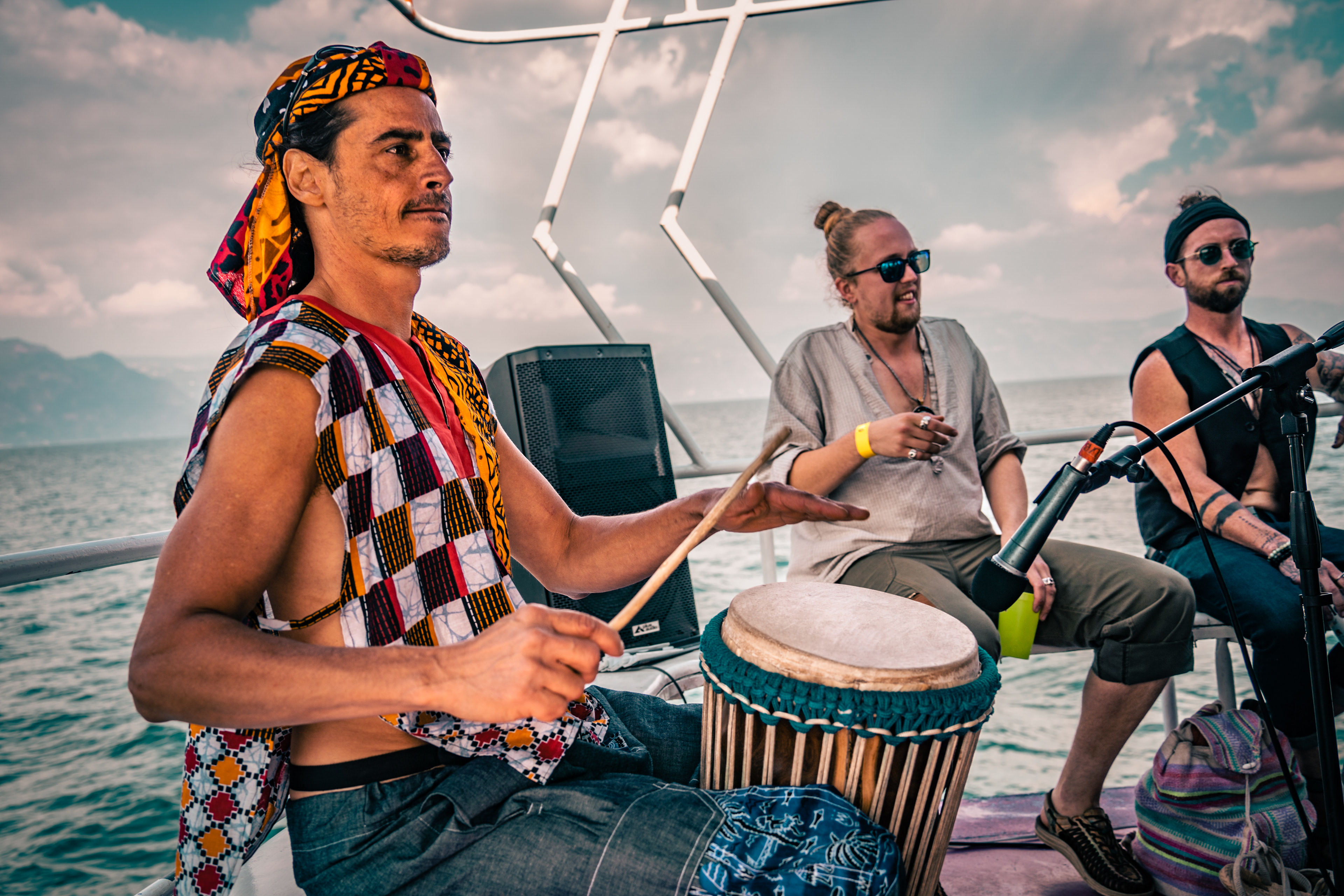 Boat Party, Eagle's Nest, Lake Atitlan, Guatemala