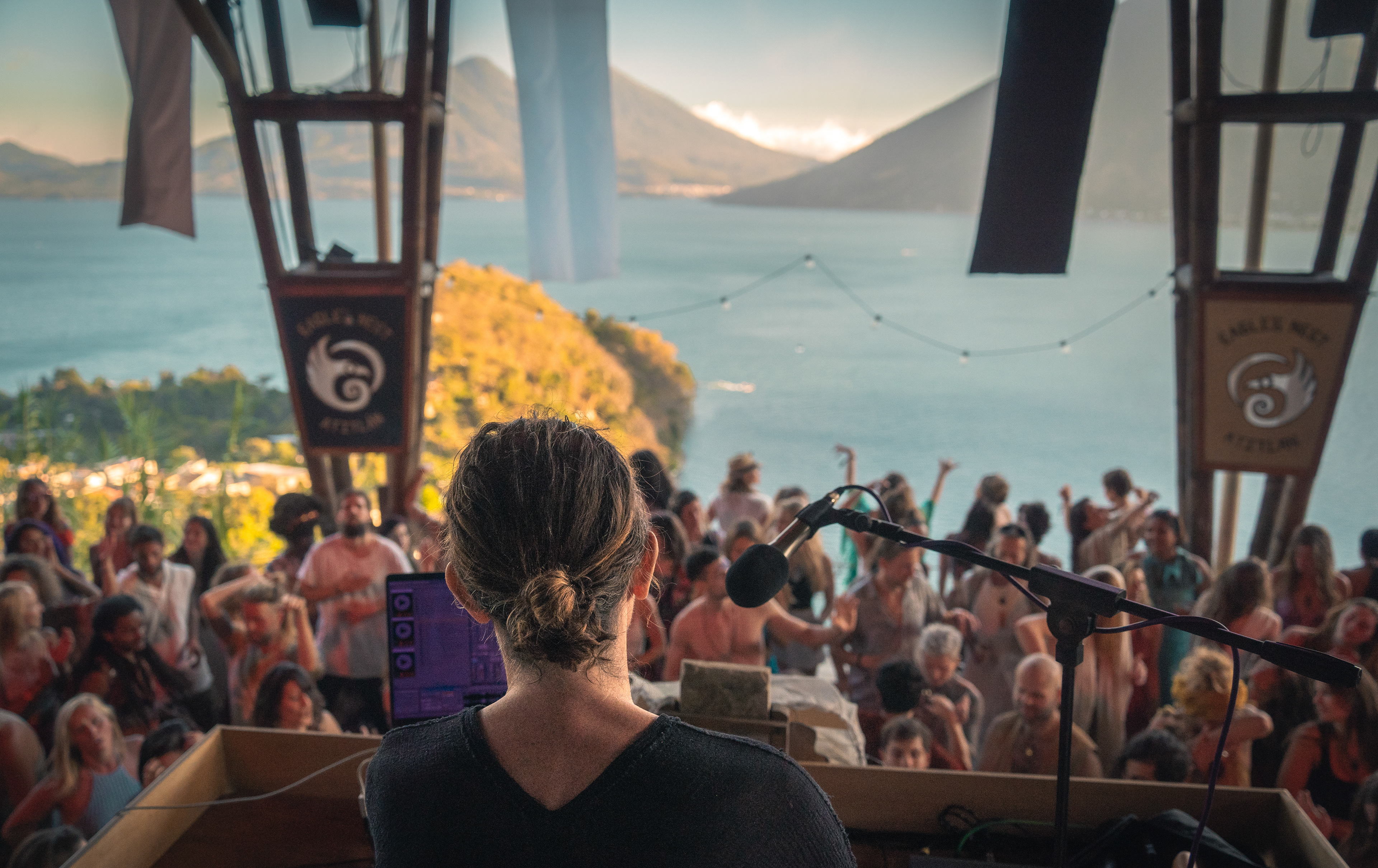 Mose Cacao Ceremony, Eagle's Nest, Lake Atitlan, Guatemala