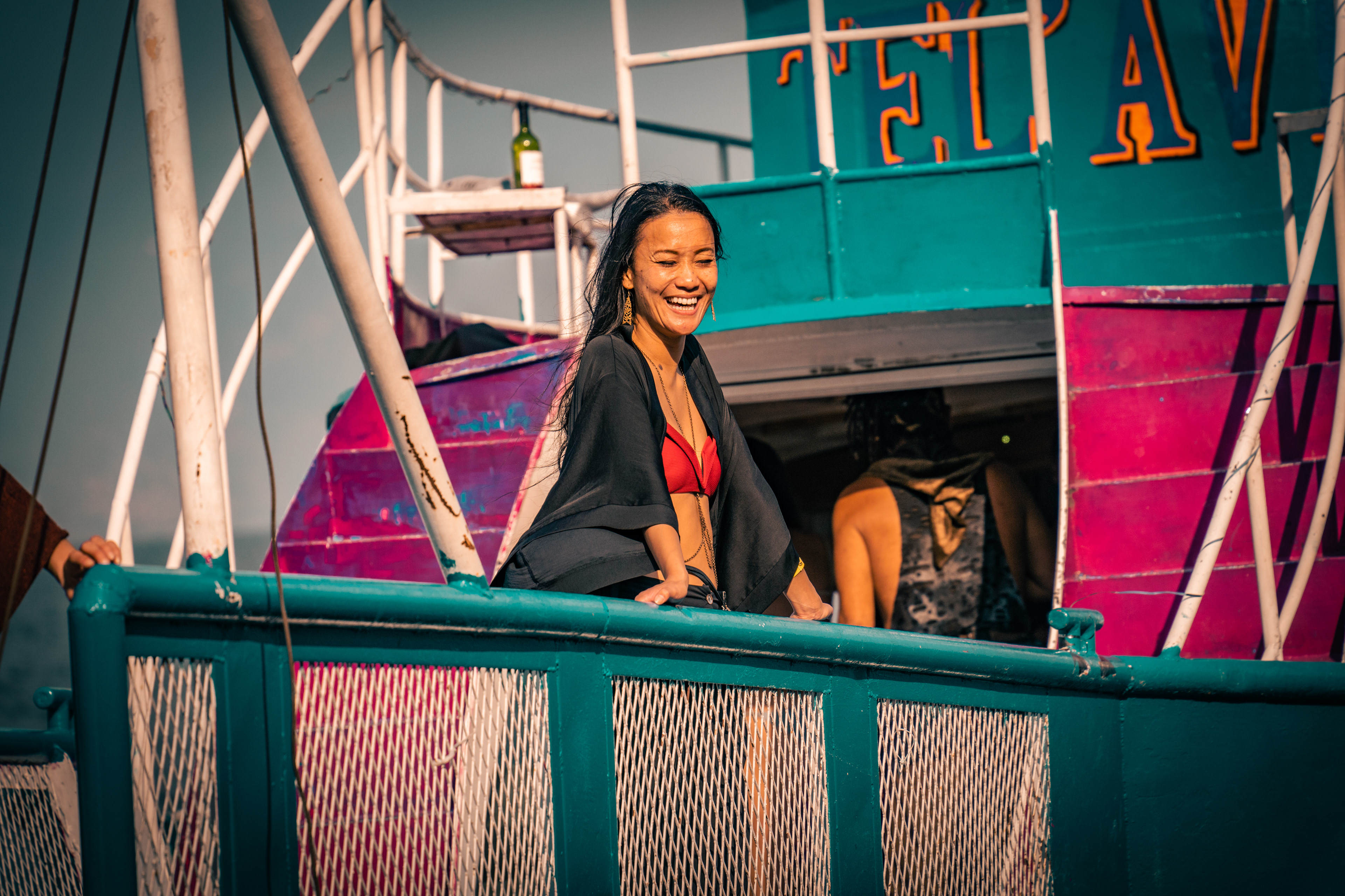 Boat Party, Eagle's Nest, Lake Atitlan, Guatemala