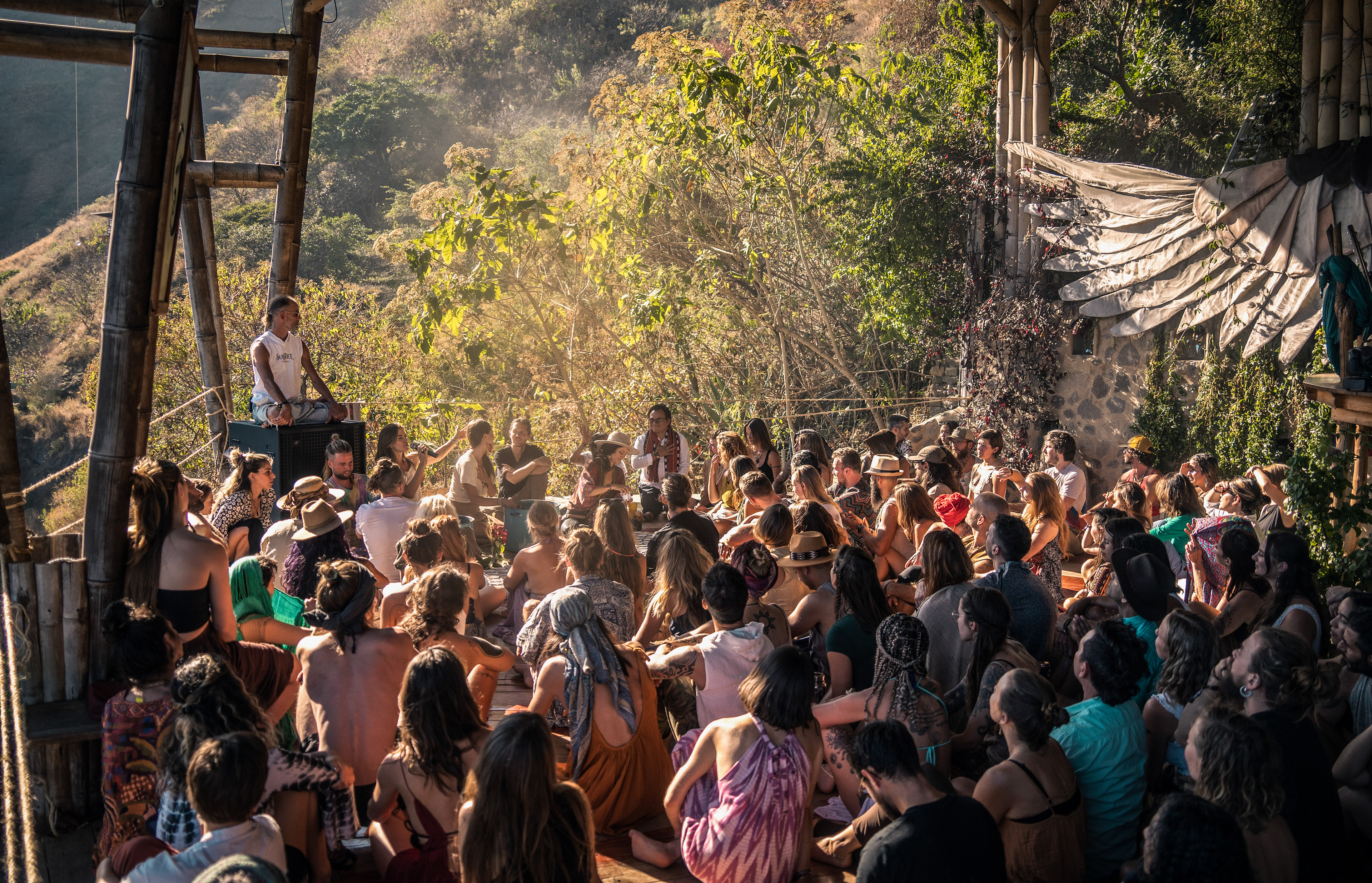 Mose Cacao Ceremony, Eagle's Nest, Lake Atitlan, Guatemala
