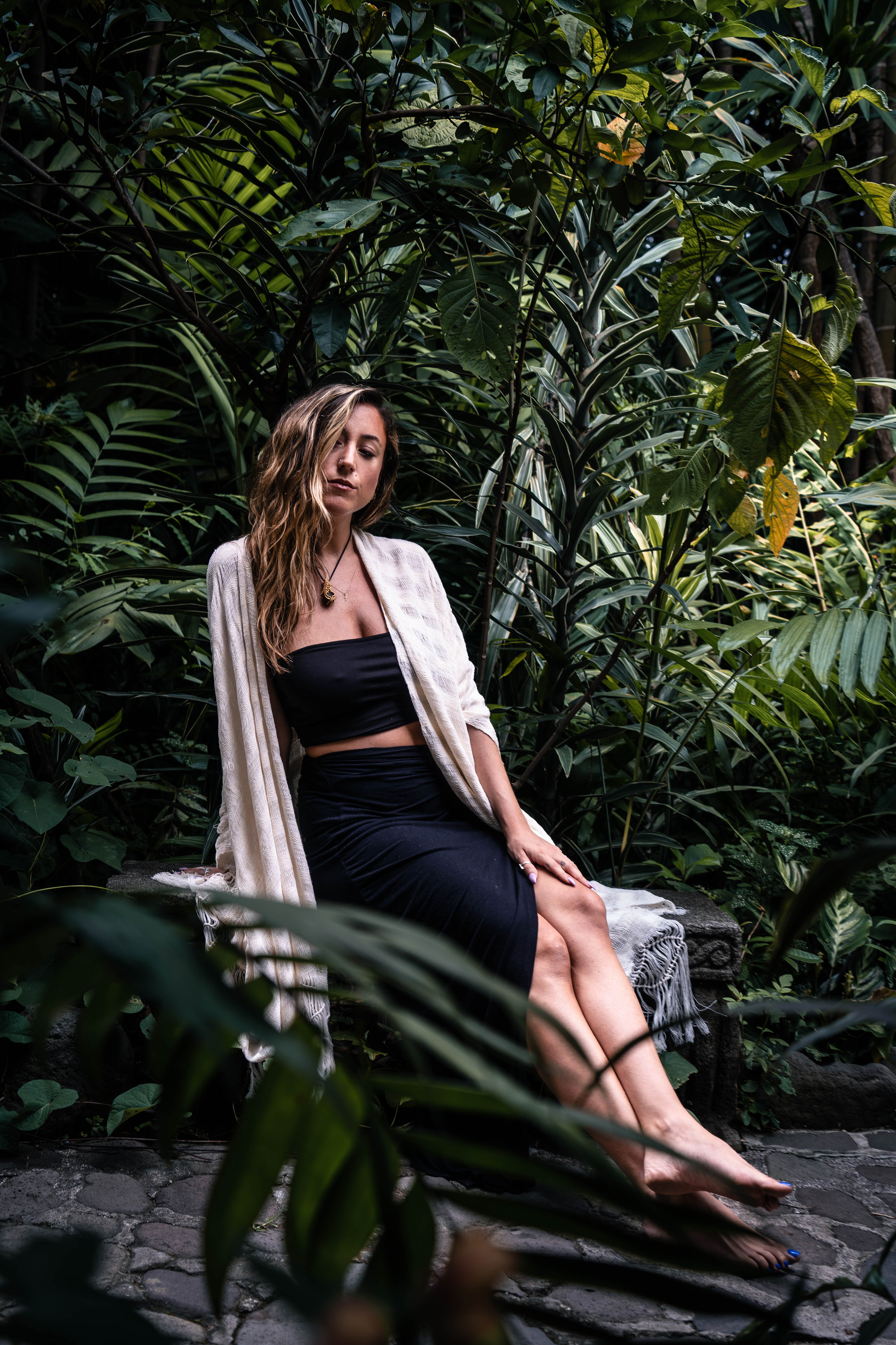 Jungle Photoshoot with Angela