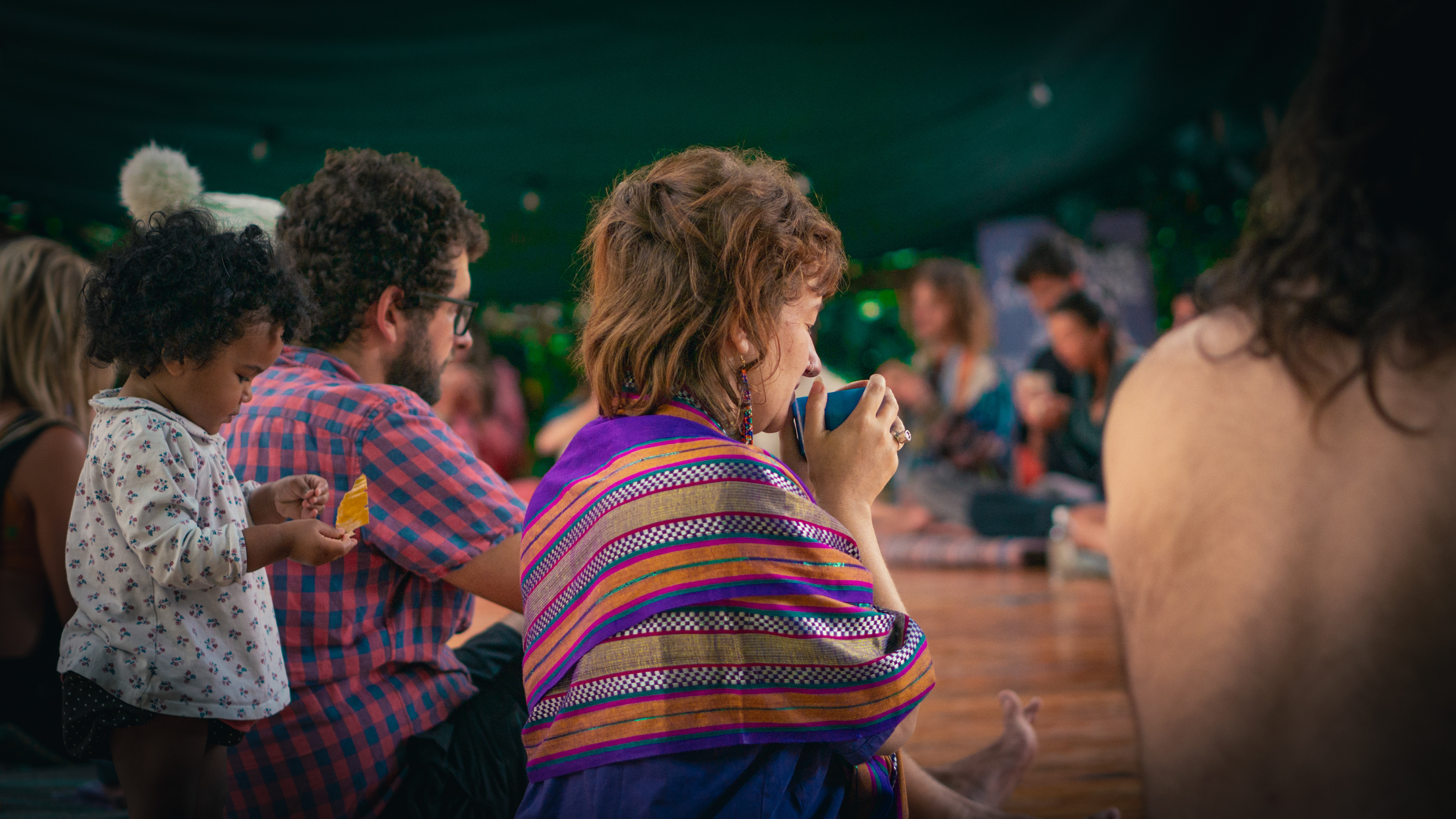 Cacao Ceremony, Gaia Dance Temple, Tzununa, Guatemala