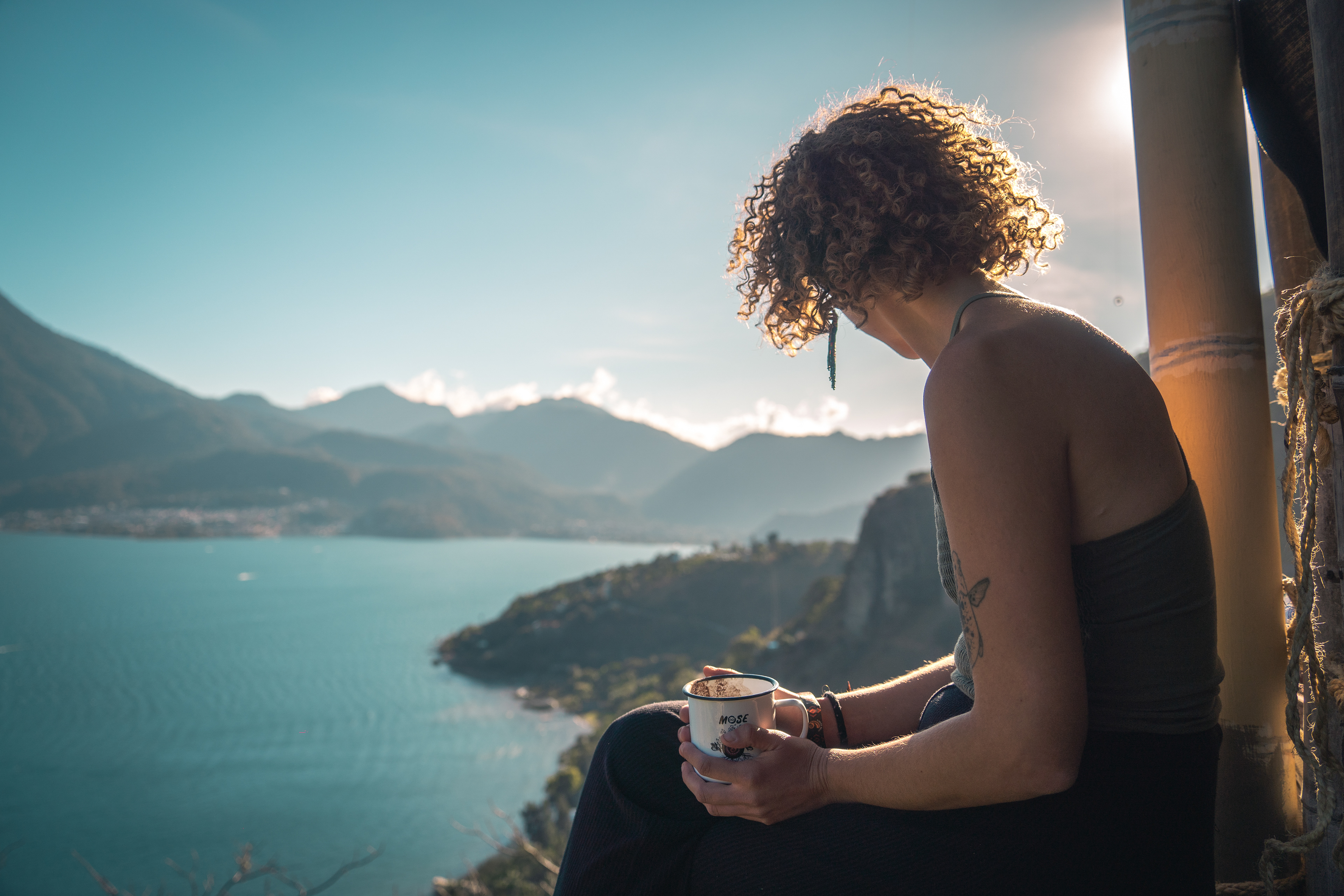 Mose Cacao Ceremony, Eagle's Nest, Lake Atitlan, Guatemala