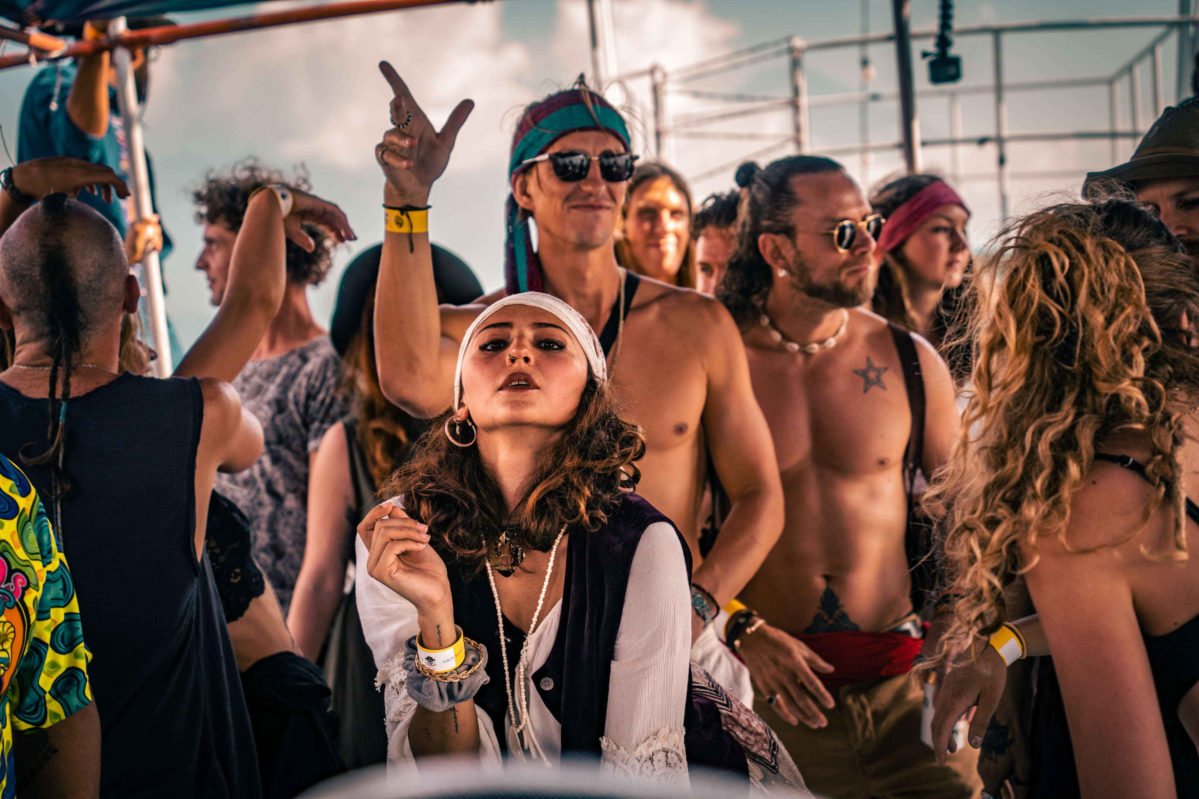Boat Party, Eagle's Nest, Lake Atitlan, Guatemala