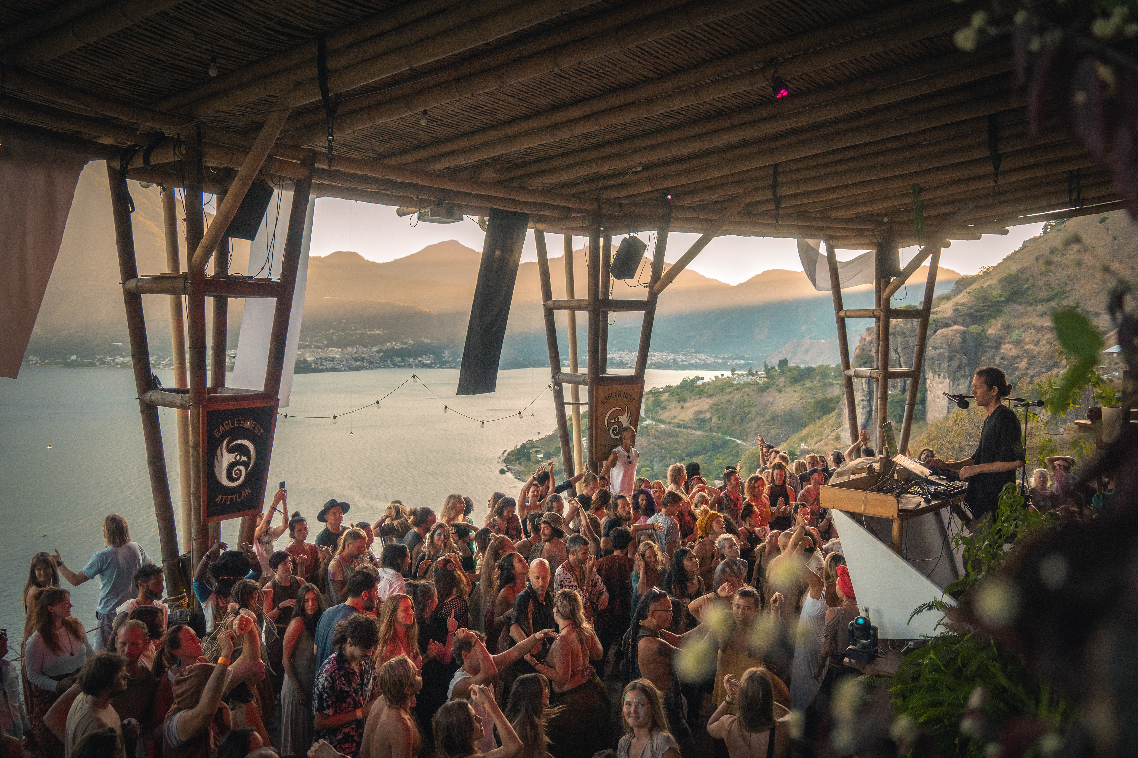 Mose Cacao Ceremony, Eagle's Nest, Lake Atitlan, Guatemala