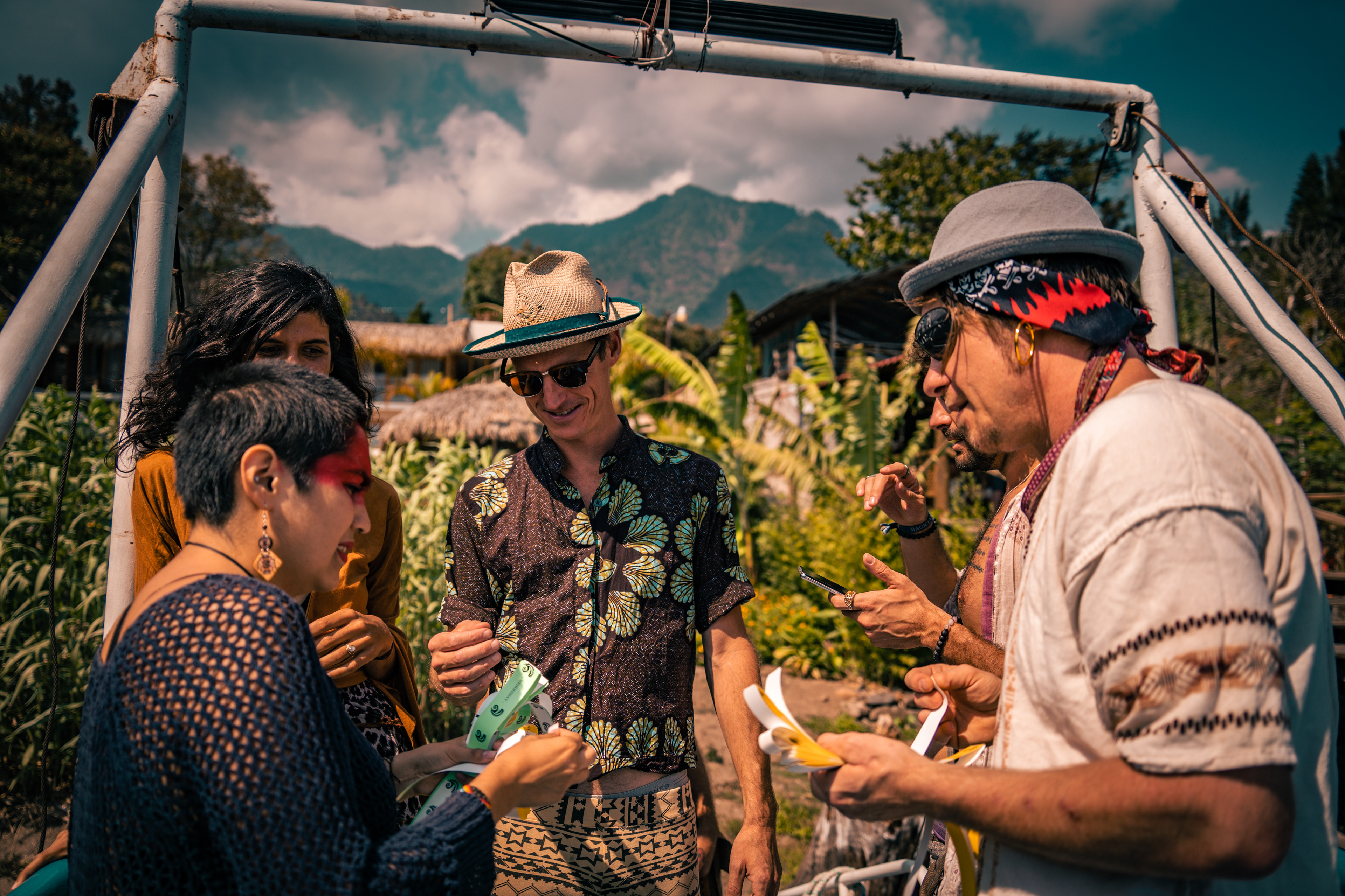 Boat Party, Eagle's Nest, Lake Atitlan, Guatemala