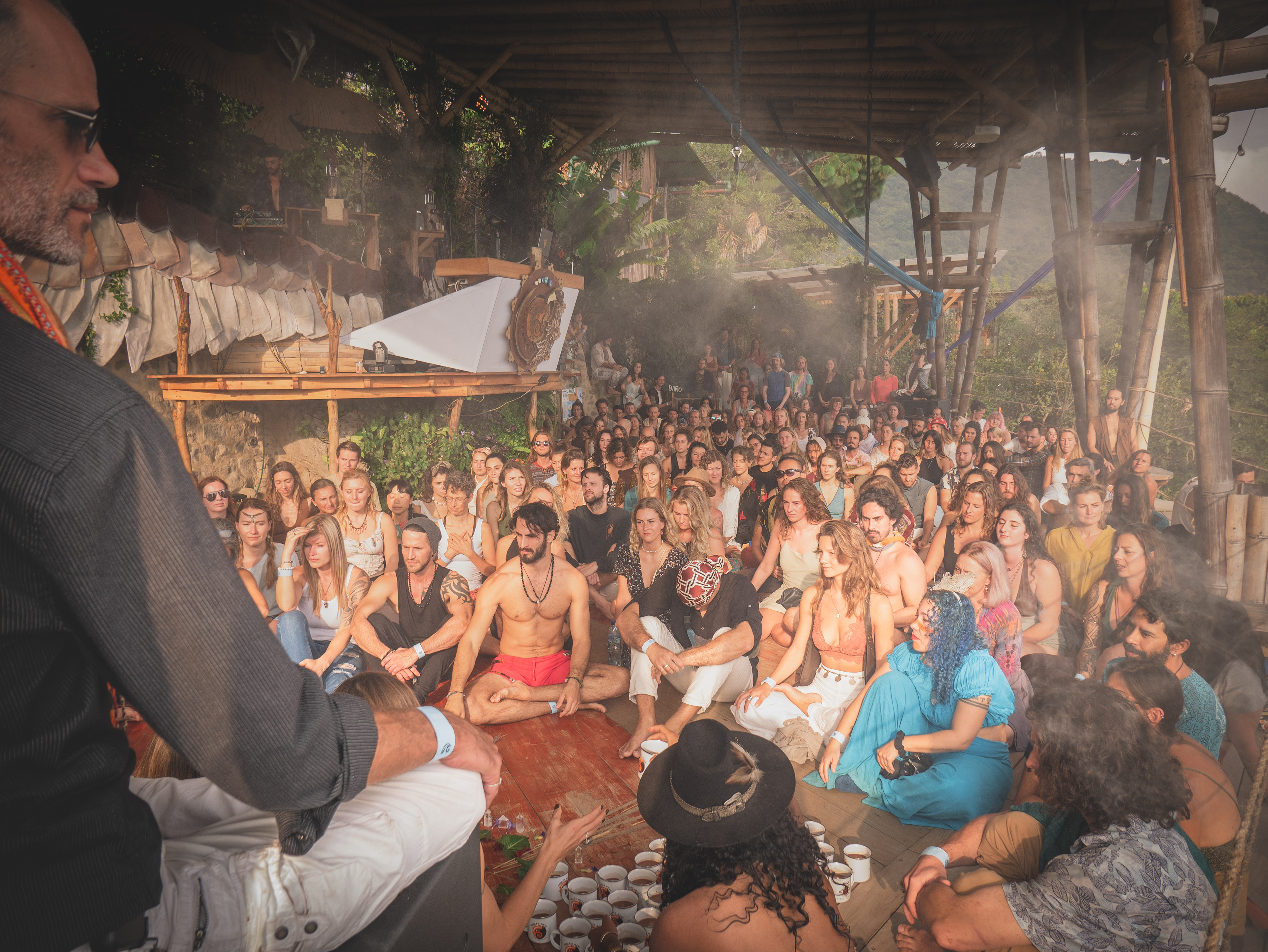 Mose Cacao Ceremony, Eagles Nest, Lake Atitlan, Guatemala