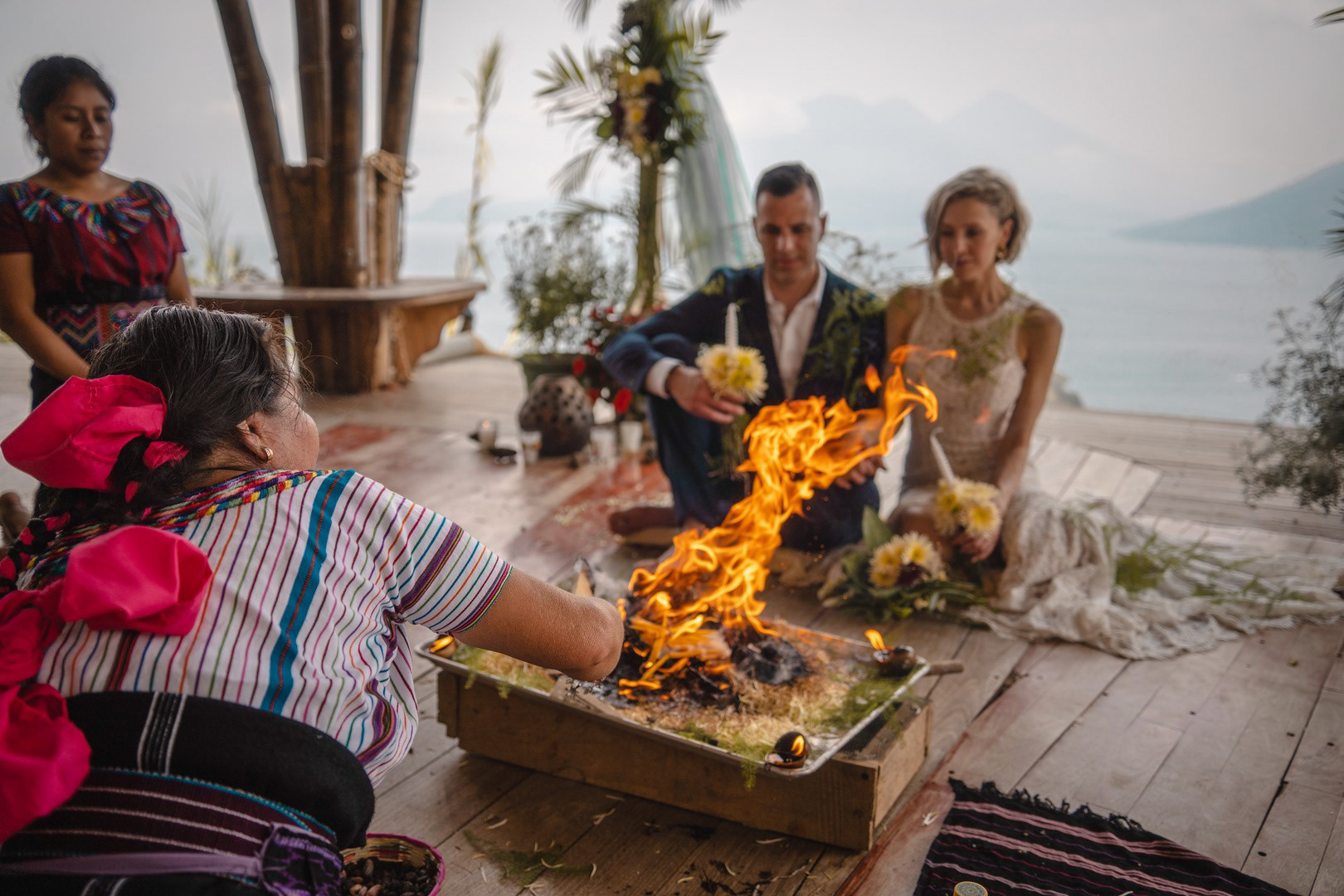 Mayan Wedding ceremony with Isabell & John