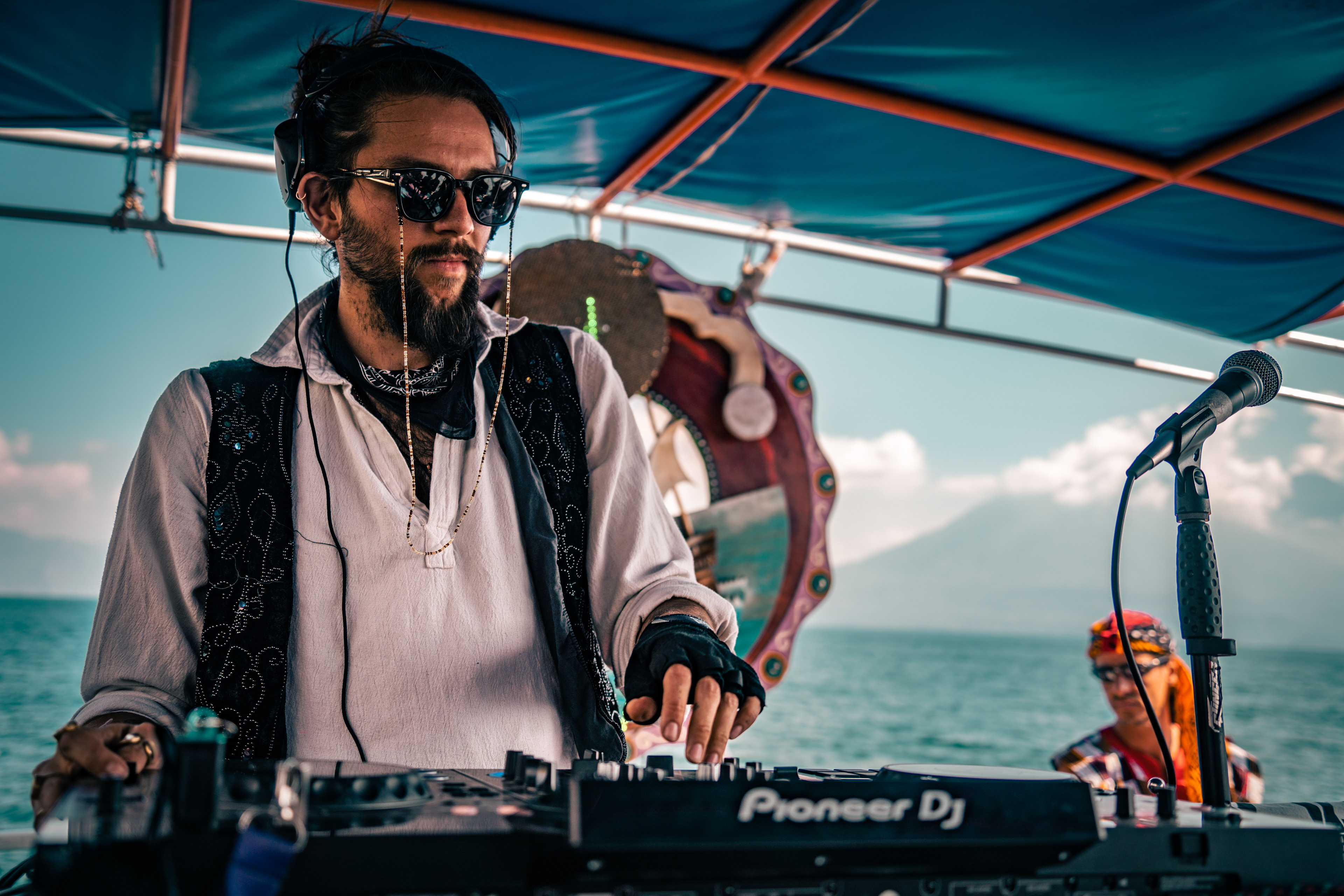 Boat Party, Eagle's Nest, Lake Atitlan, Guatemala