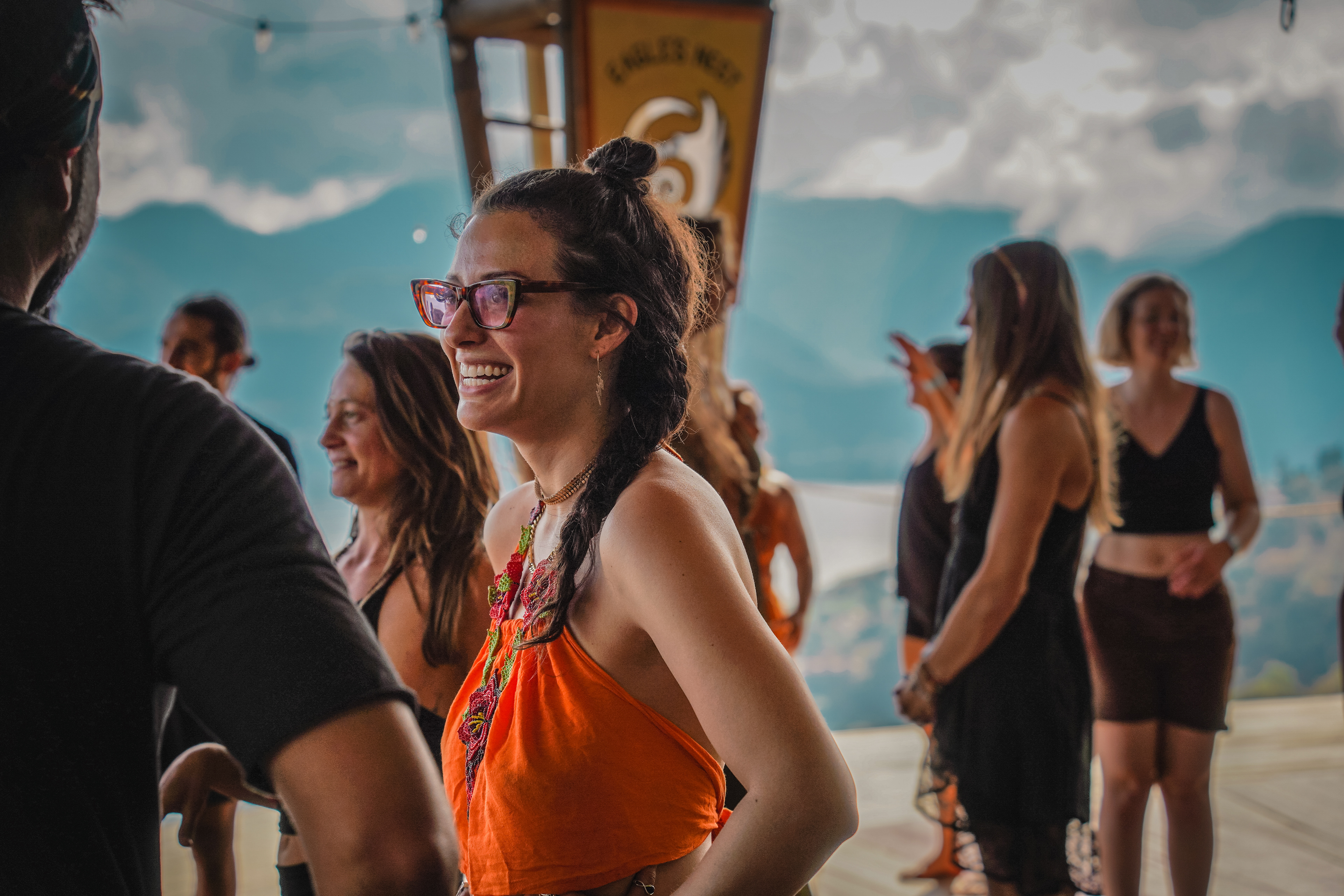 Movment Medicine with Oveous & Cacao Ceremony, Eagle's Nest, Lake Atitlan, Guatemala