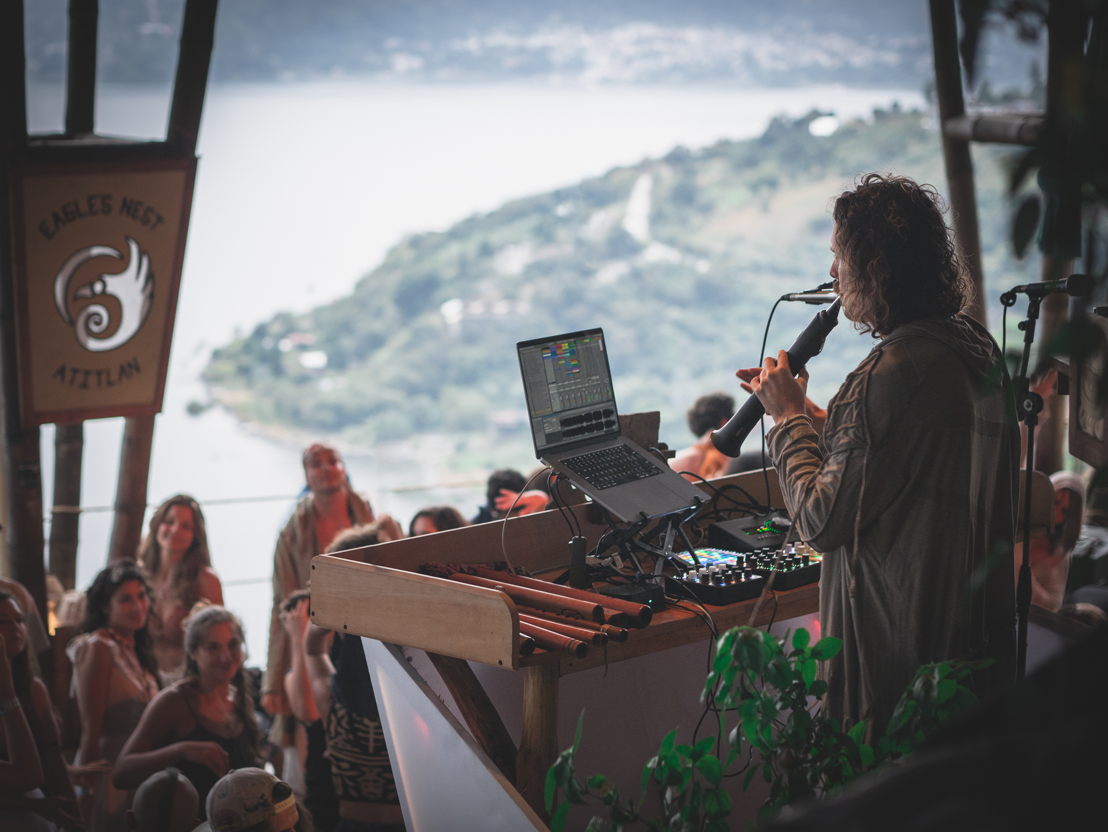 Mose Cacao Ceremony, Eagles Nest, Lake Atitlan, Guatemala