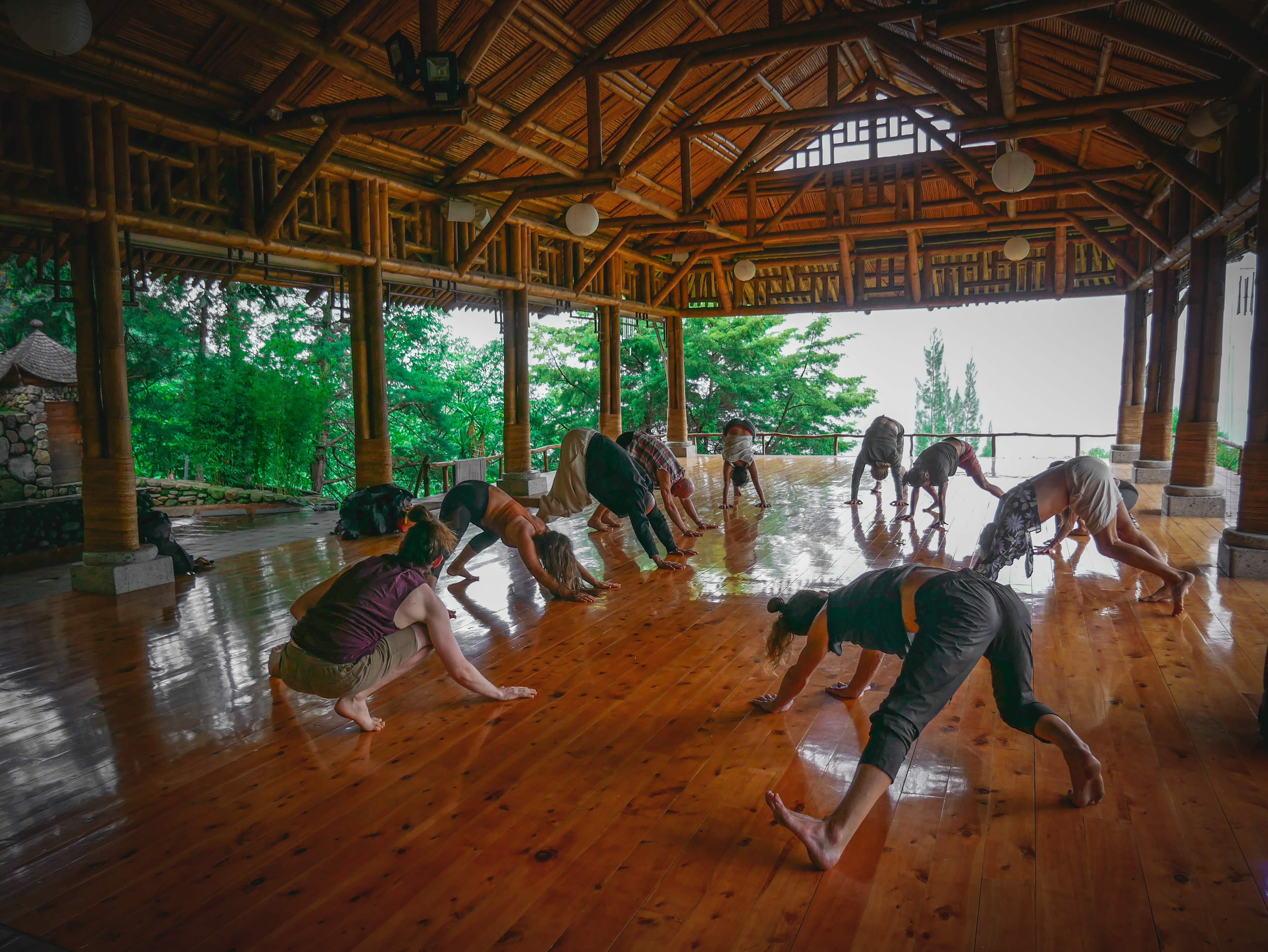 Contact Dance Workshop with Paulina, Taiji Tao Temple, San Marcos, Guatemala