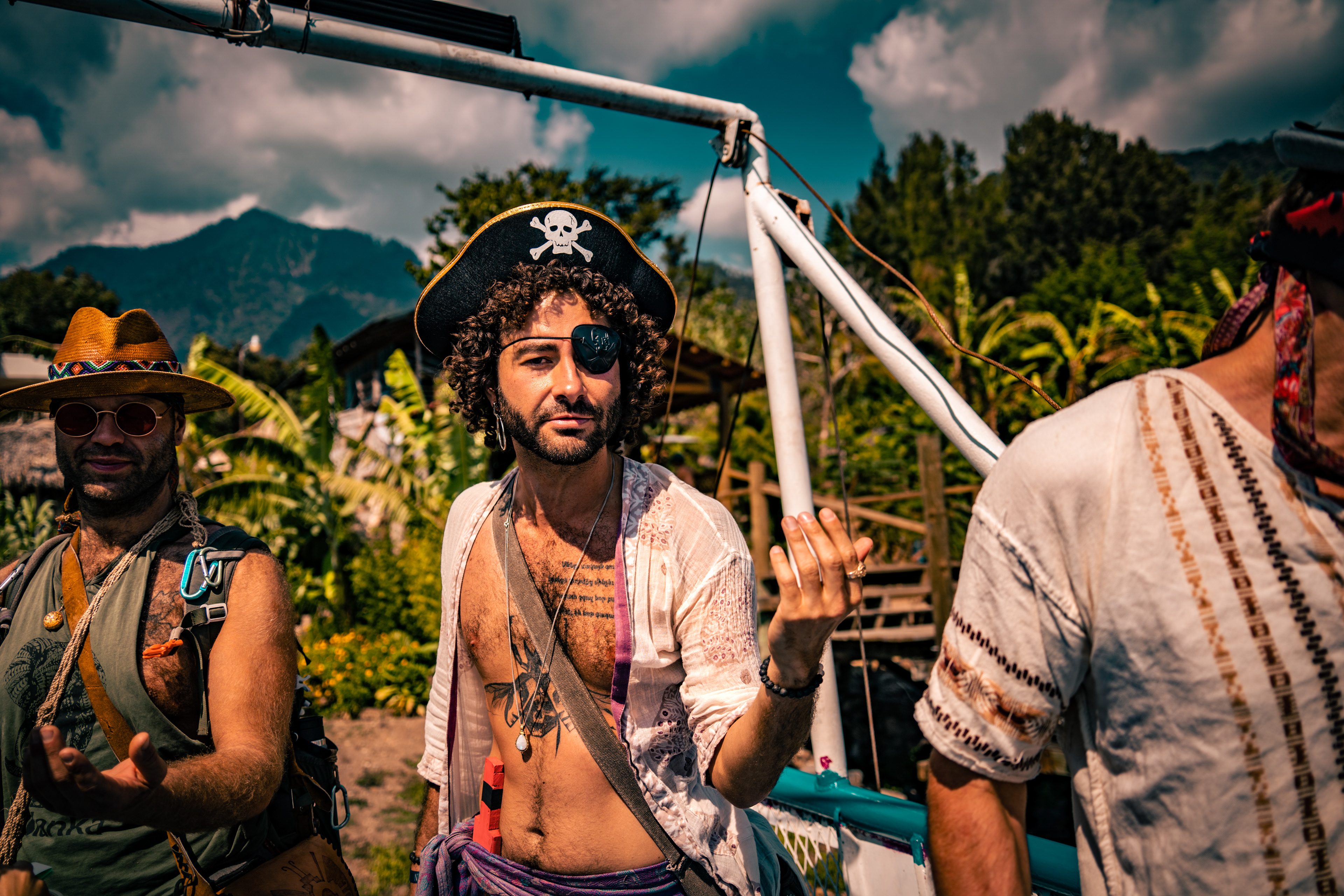 Boat Party, Eagle's Nest, Lake Atitlan, Guatemala