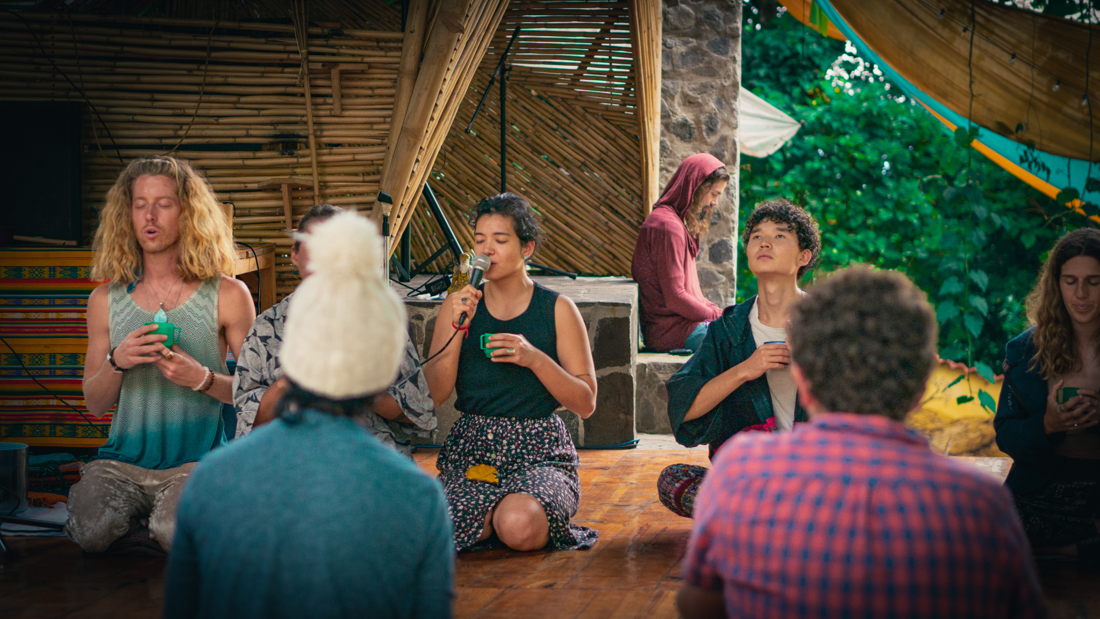 Cacao Ceremony, Gaia Dance Temple, Tzununa, Guatemala