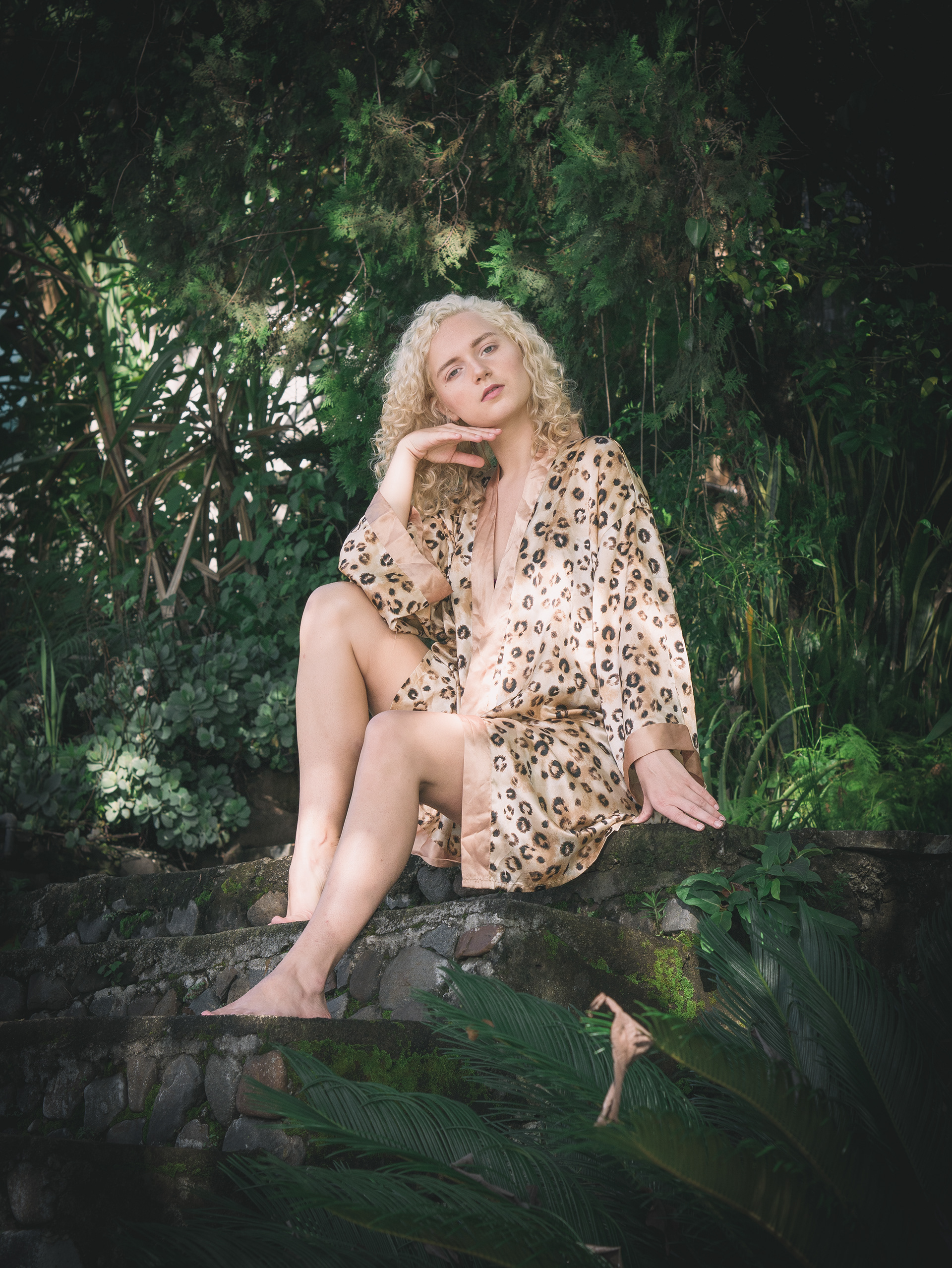 Jungle Photoshoot with Polina