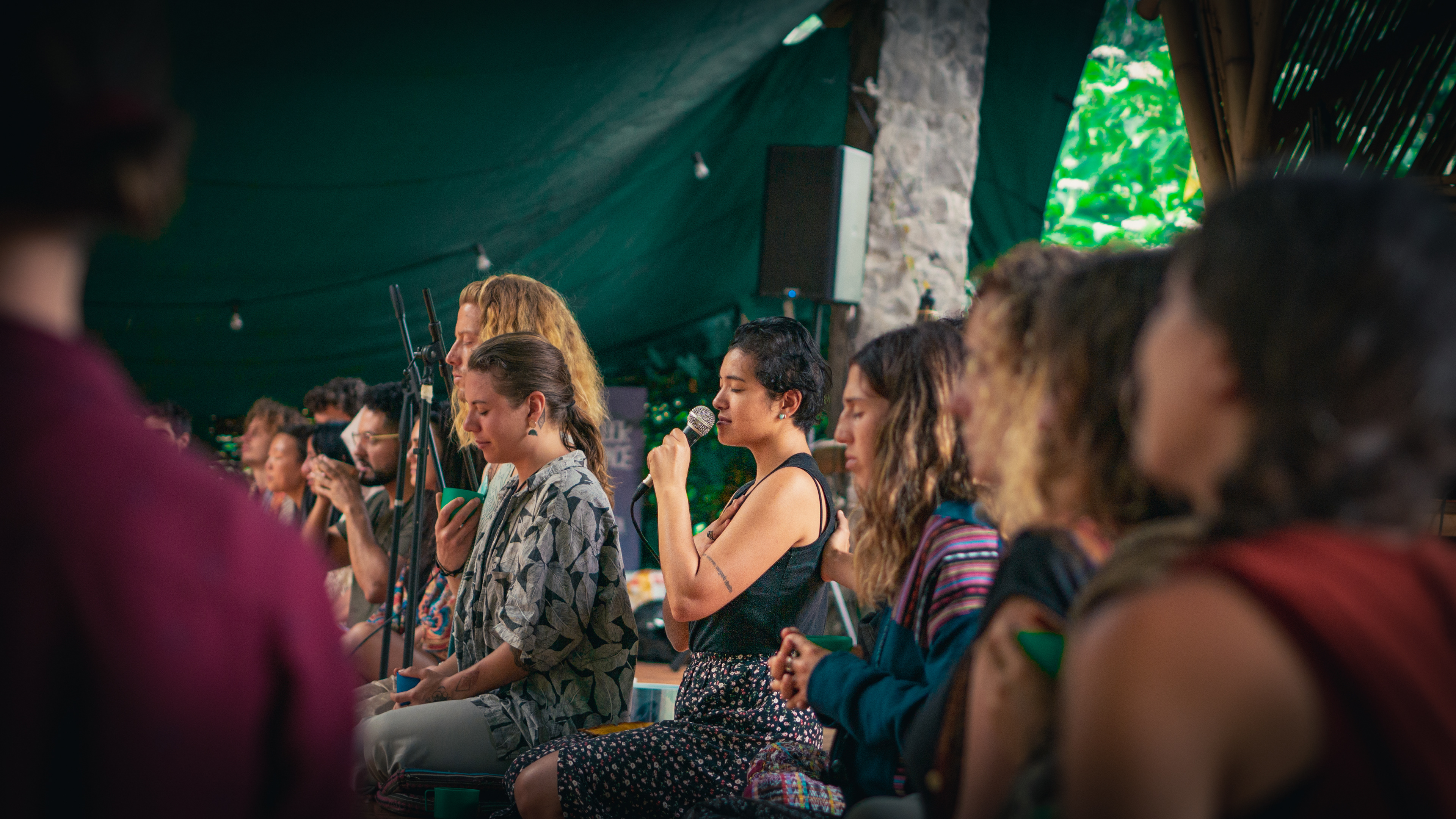 Cacao Ceremony, Gaia Dance Temple, Tzununa, Guatemala