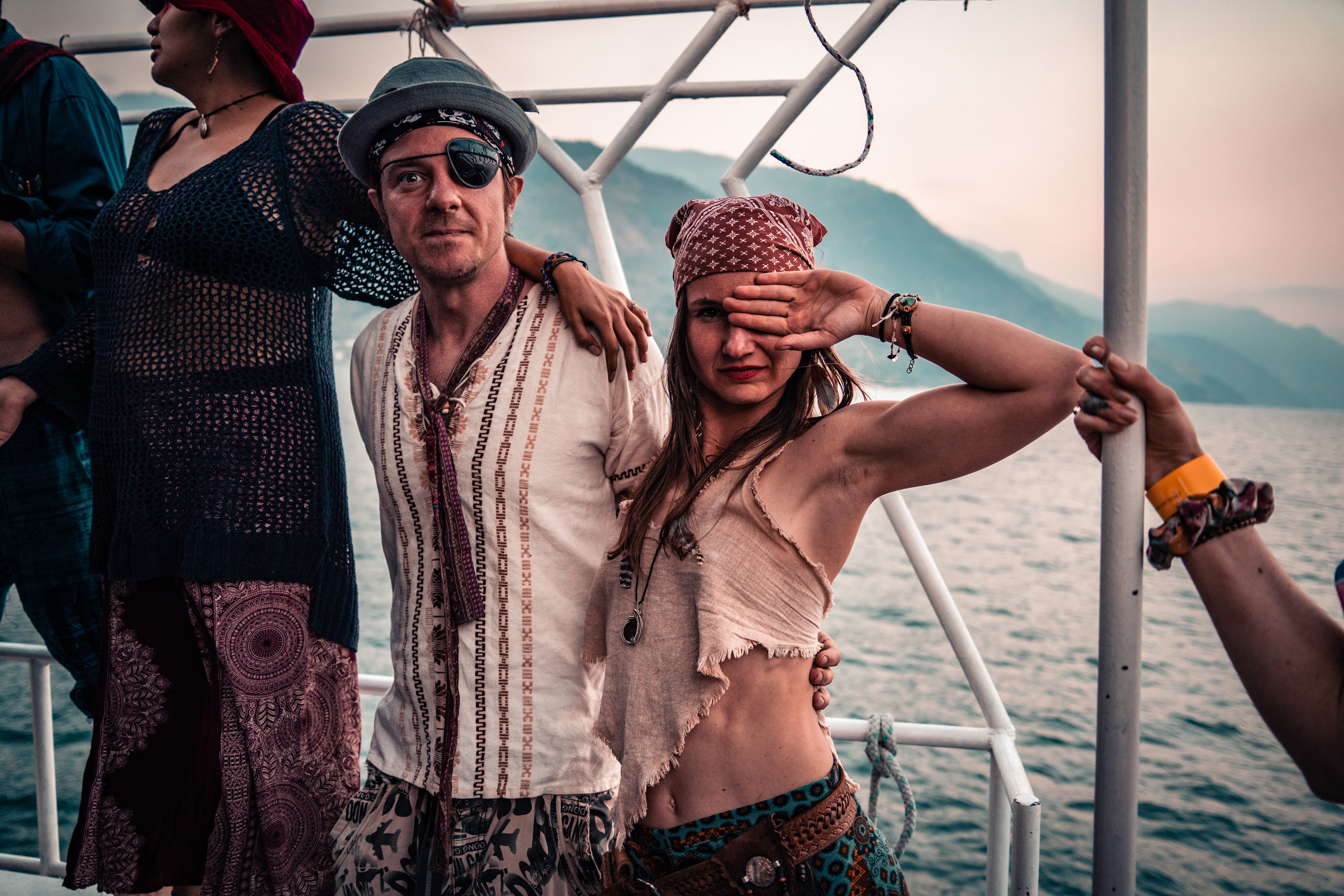 Boat Party, Eagle's Nest, Lake Atitlan, Guatemala