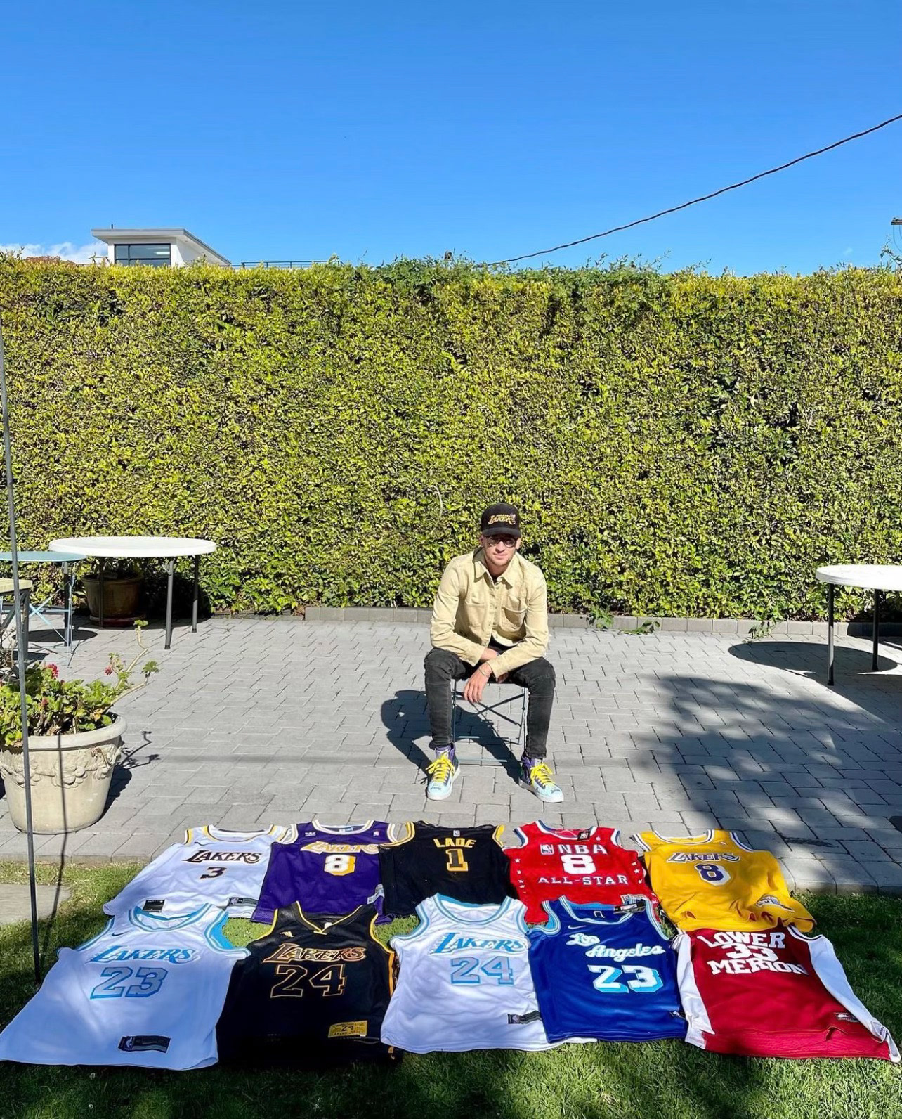 Aron's jersey collection
