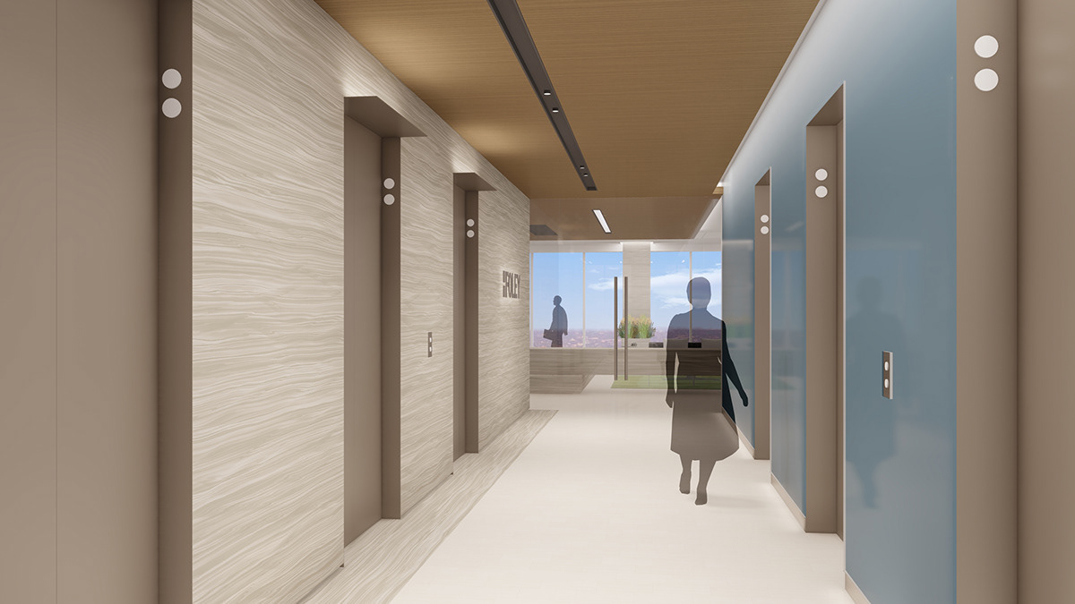 Elevator Lobby - South View