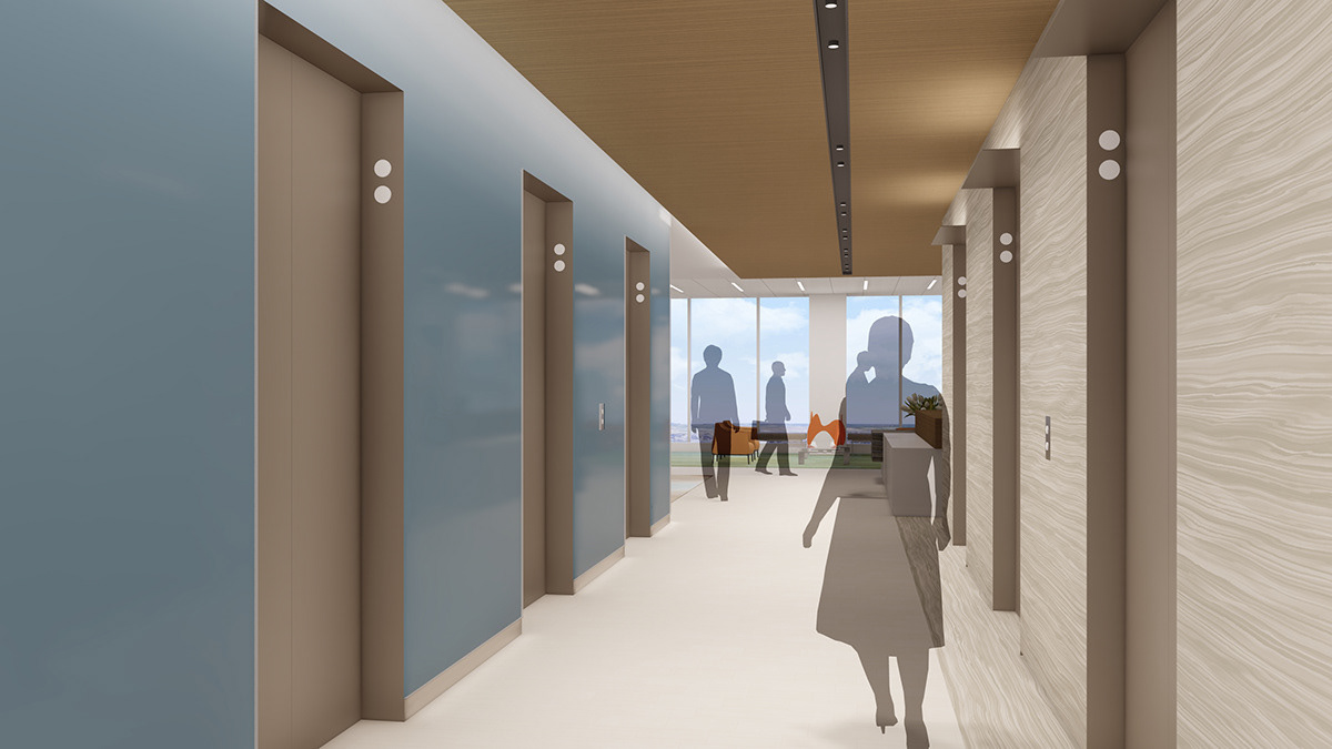 Elevator Lobby - North View