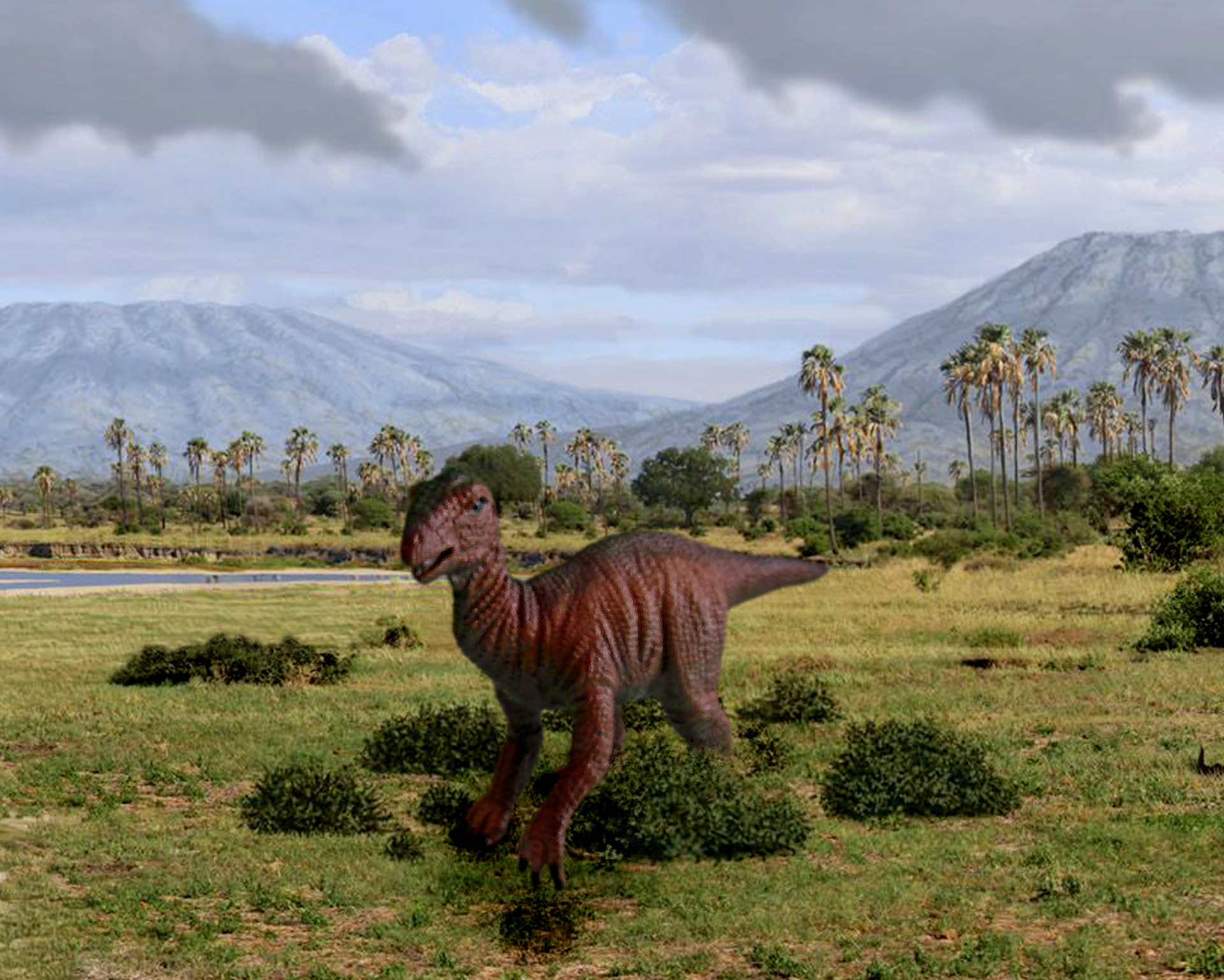 Prehistoric Matte Painting