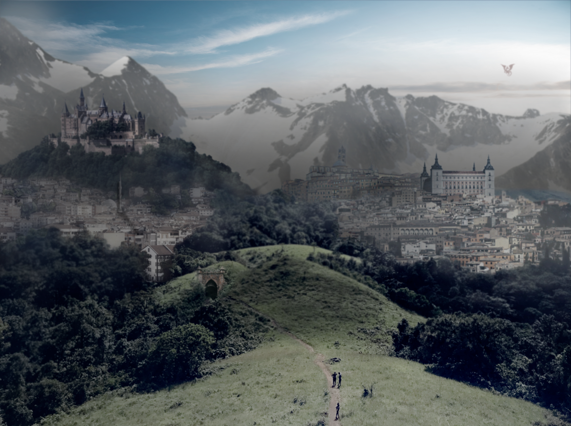 Medieval Matte Painting