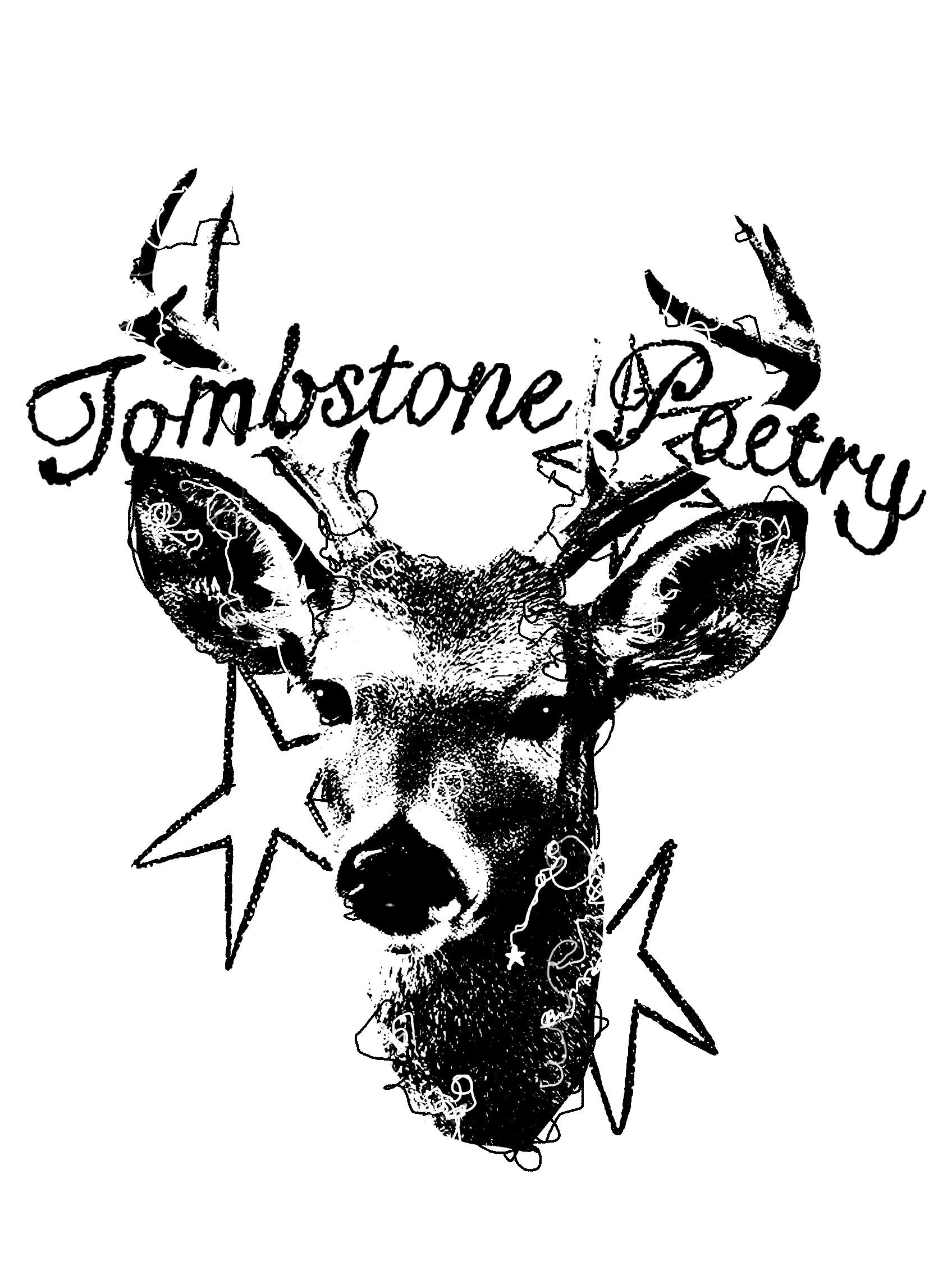 Design for Tombstone Poetry limited merch run